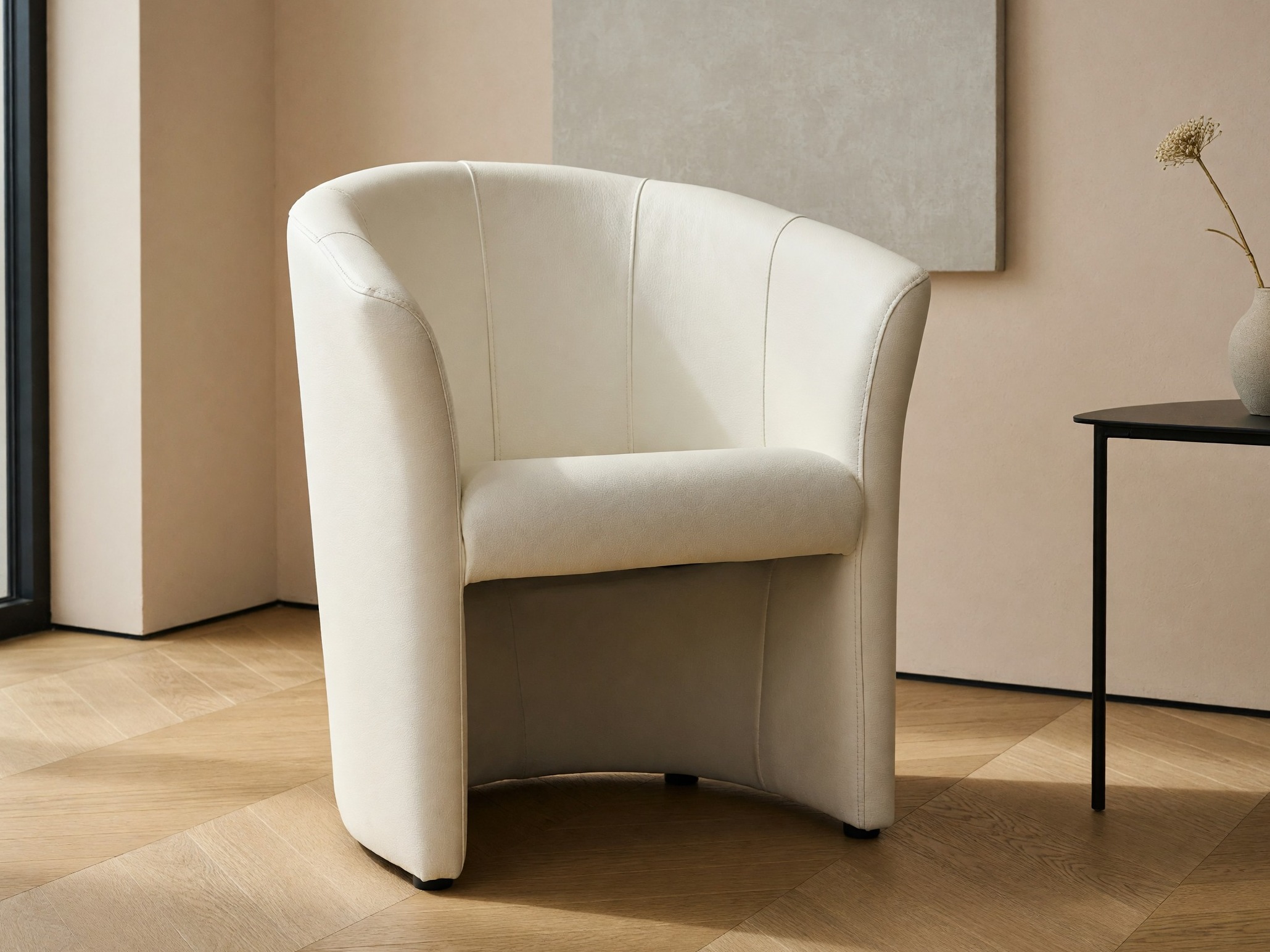 Fotelis Detroit 854 (Kreminė)