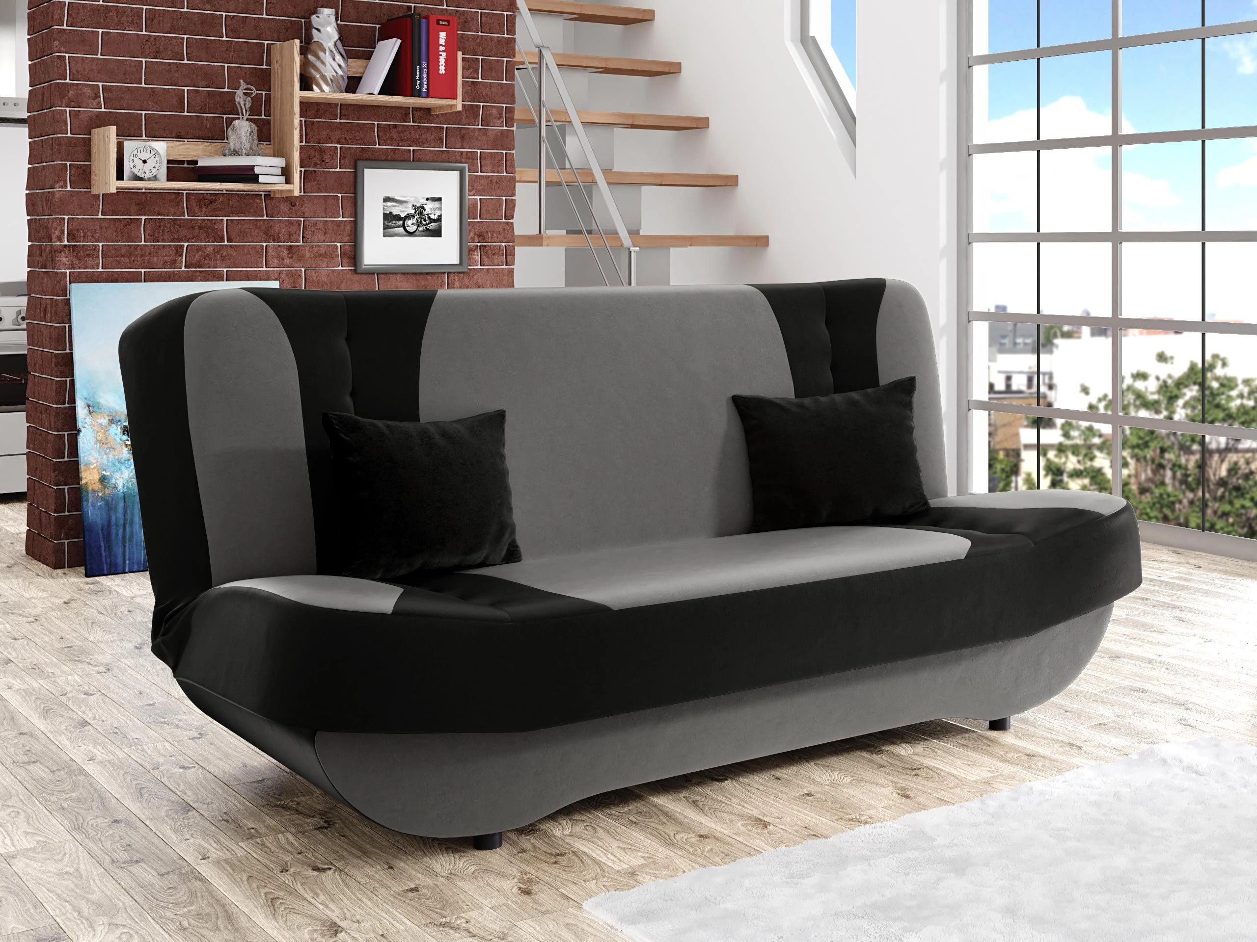 Sofa lova Comfivo Cervus (Magic Velvet 2217 + Magic Velvet 2219)