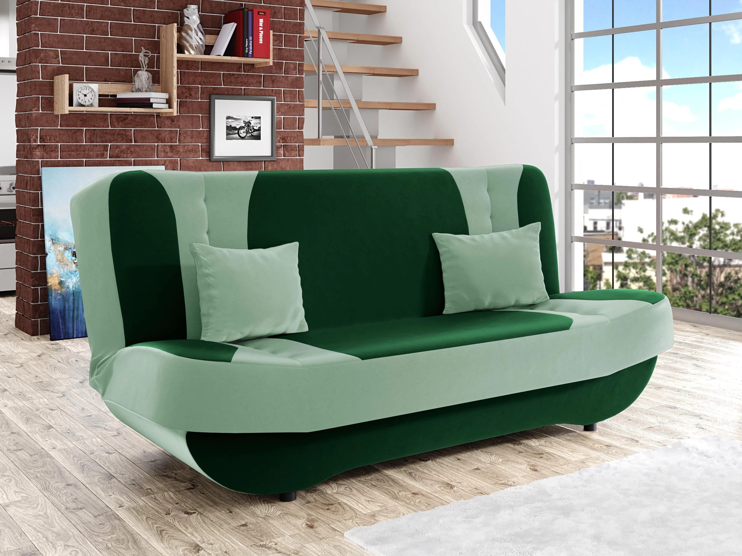 Sofa lova Comfivo Cervus (Magic Velvet 2225 + Magic Velvet 2227)