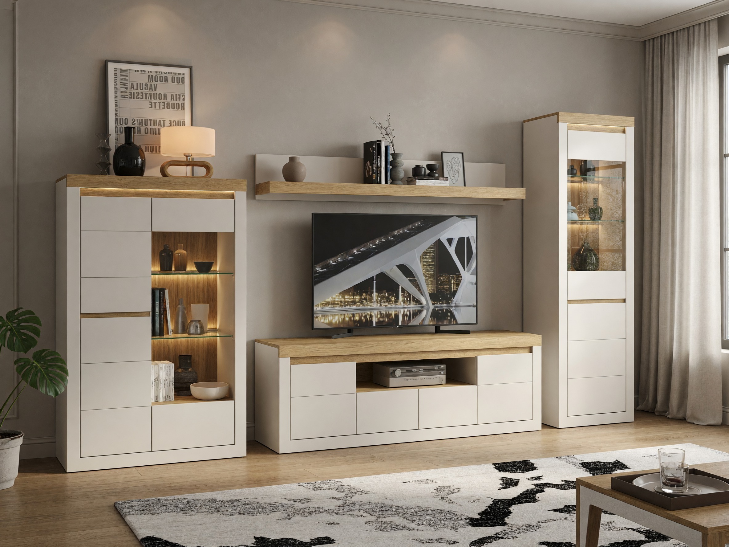 Svetainės komplektas Ophtola 121 (Dešininis)