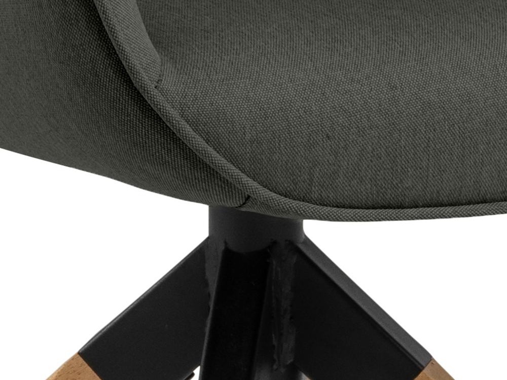 Kėdė Norsica 391 (Tamsi pilka + Šviesus medis)