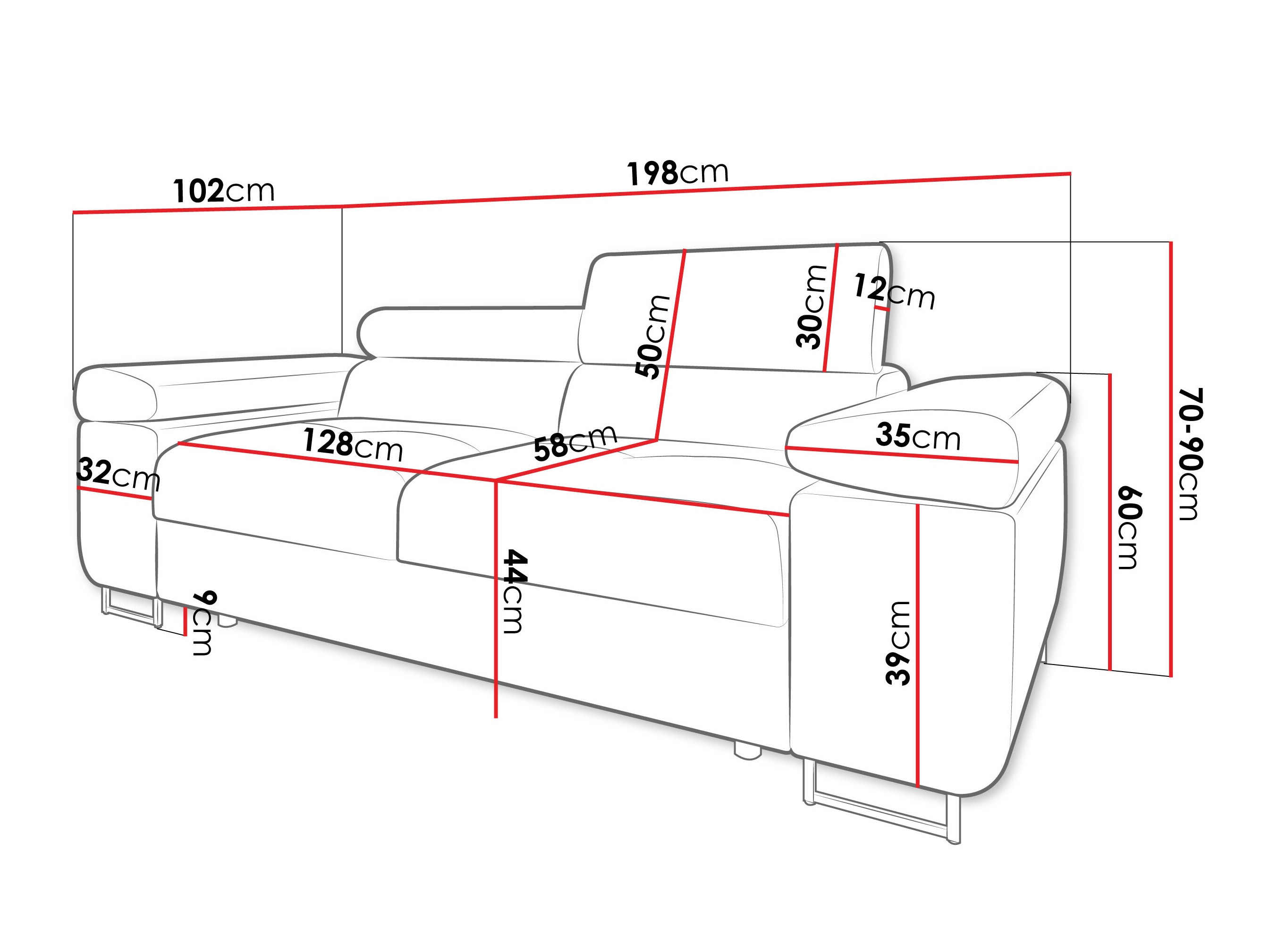 Sofa Comfivo Vinetum II (Poso 52)