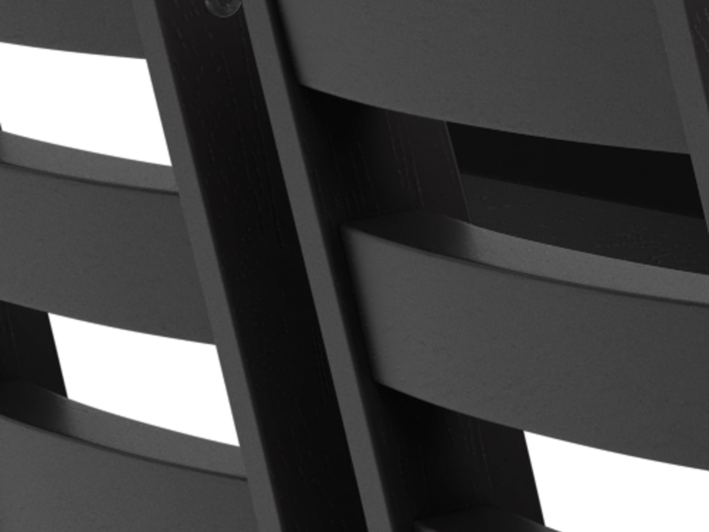 Valgomojo komplektas Norsica 857 (Juoda + Šviesi pilka)