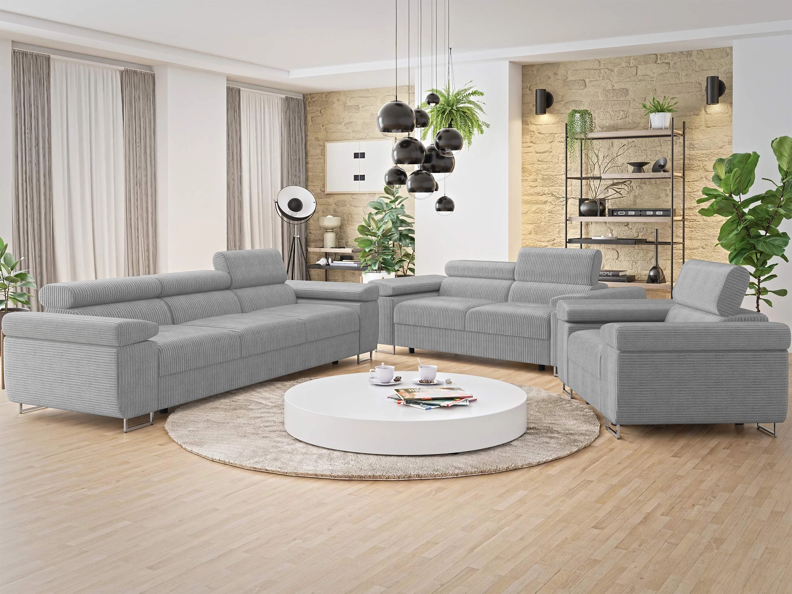 Minkštų baldų komplektas Comfivo Vinetum (Poso 110)