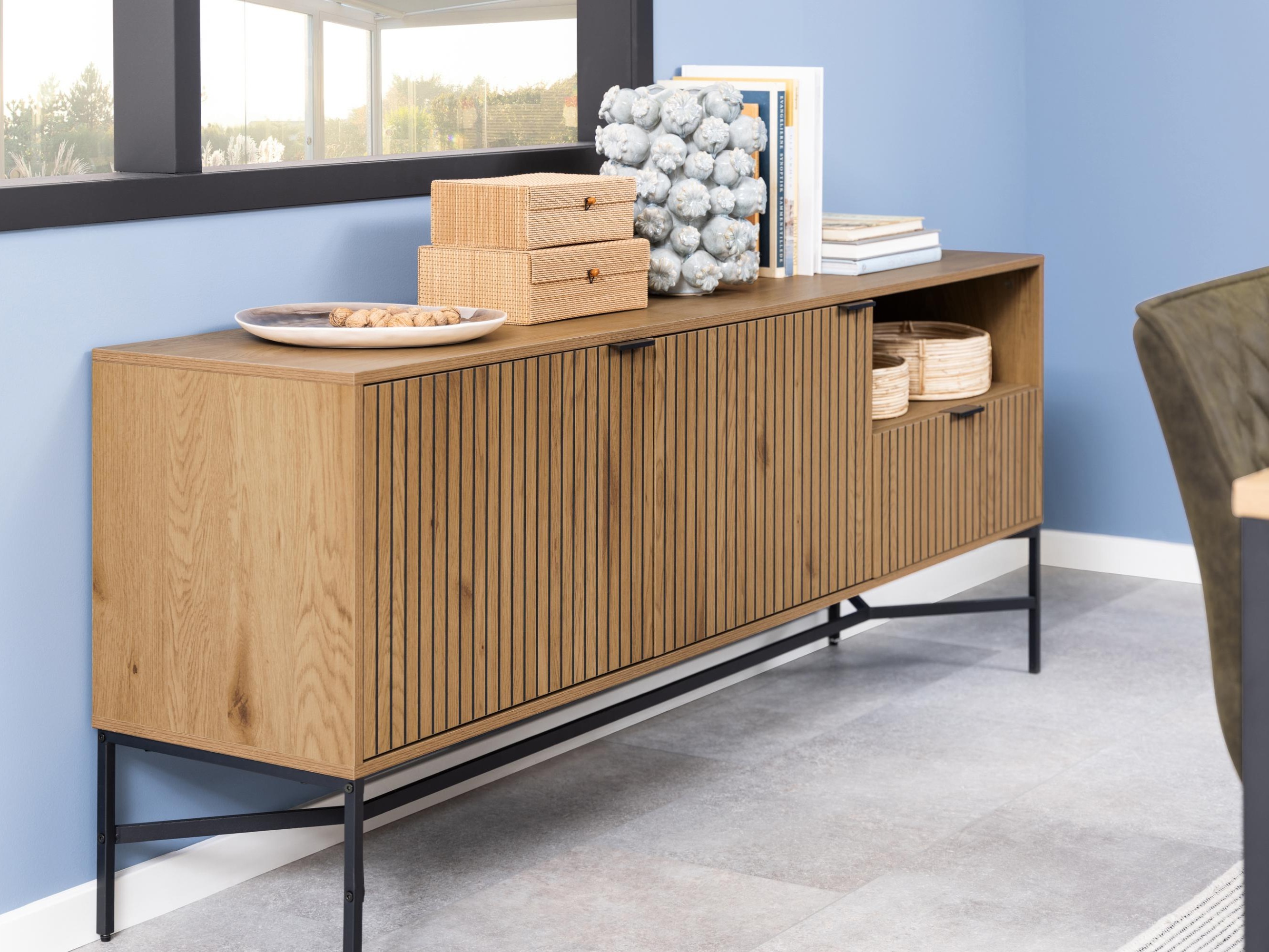 Komoda Norsica 878 (Laukinis ąžuolas)