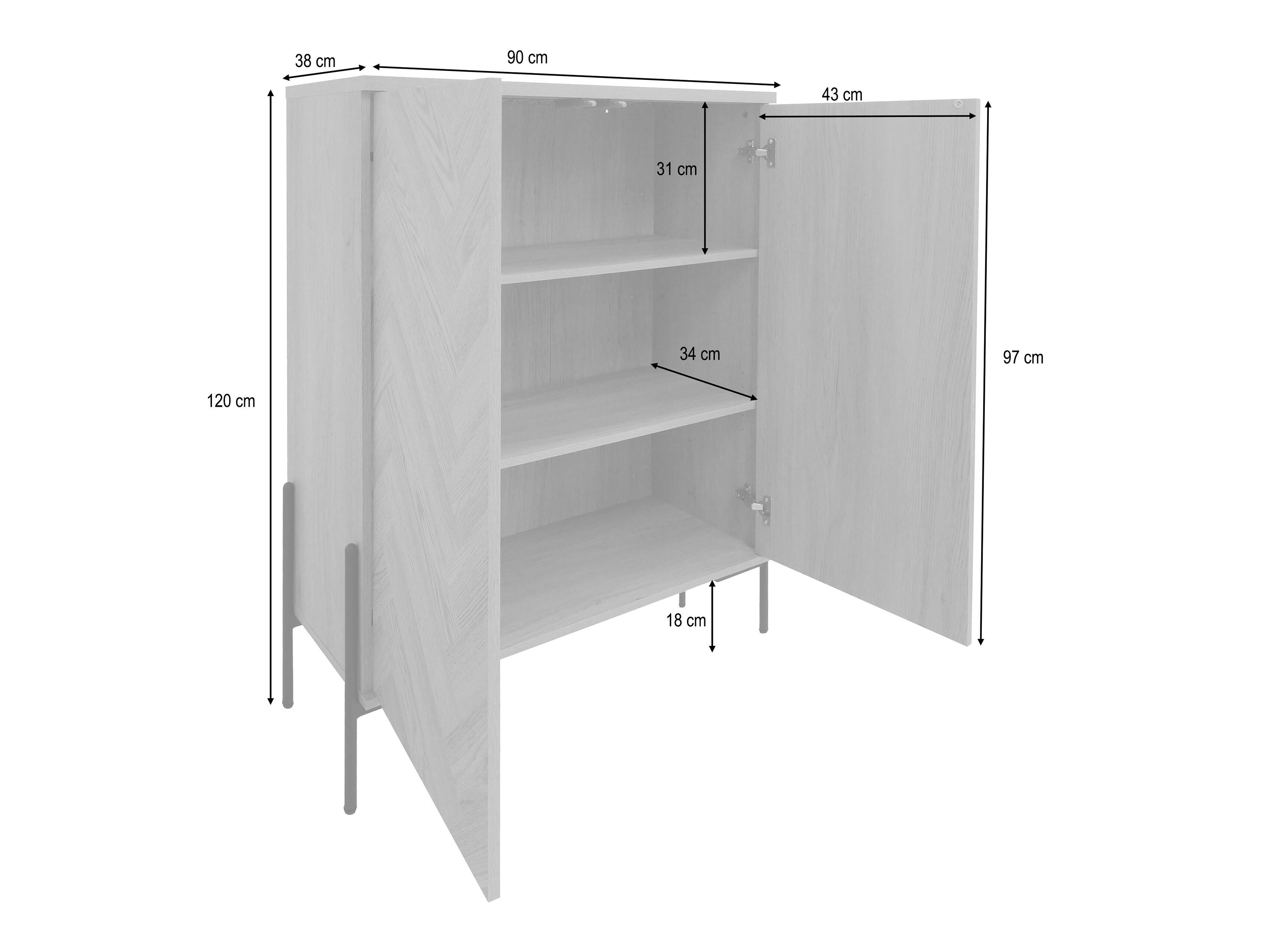 Spintelė Denton 1524 (Ąžuolas)