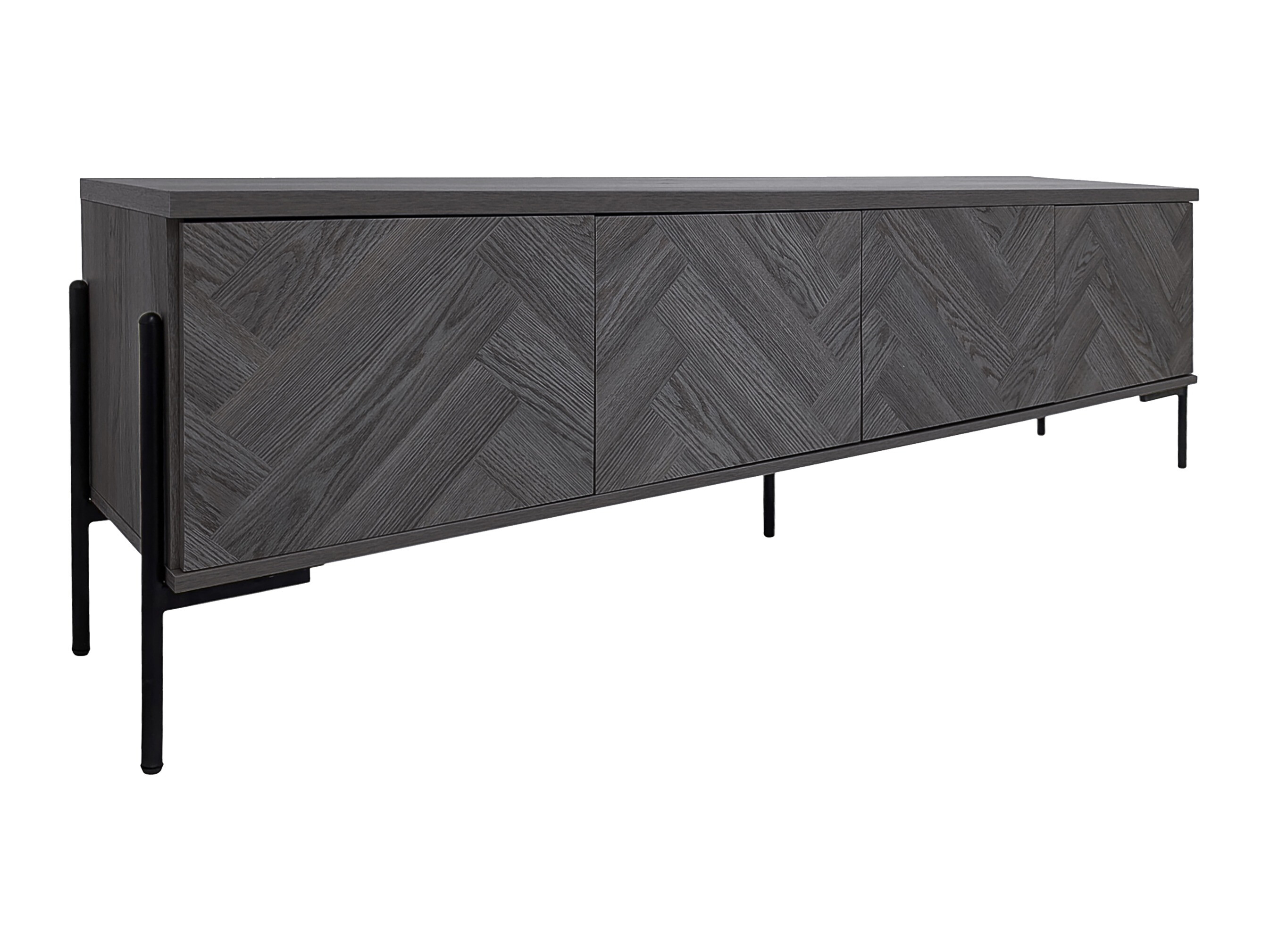 TV staliukas Denton 1525 (Pilkas ąžuolas)