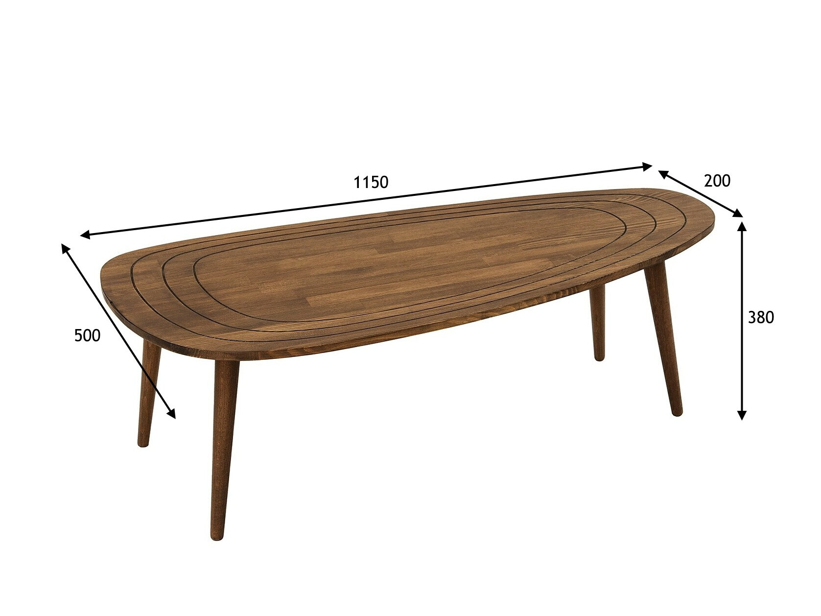 Žurnalinis staliukas ST8590