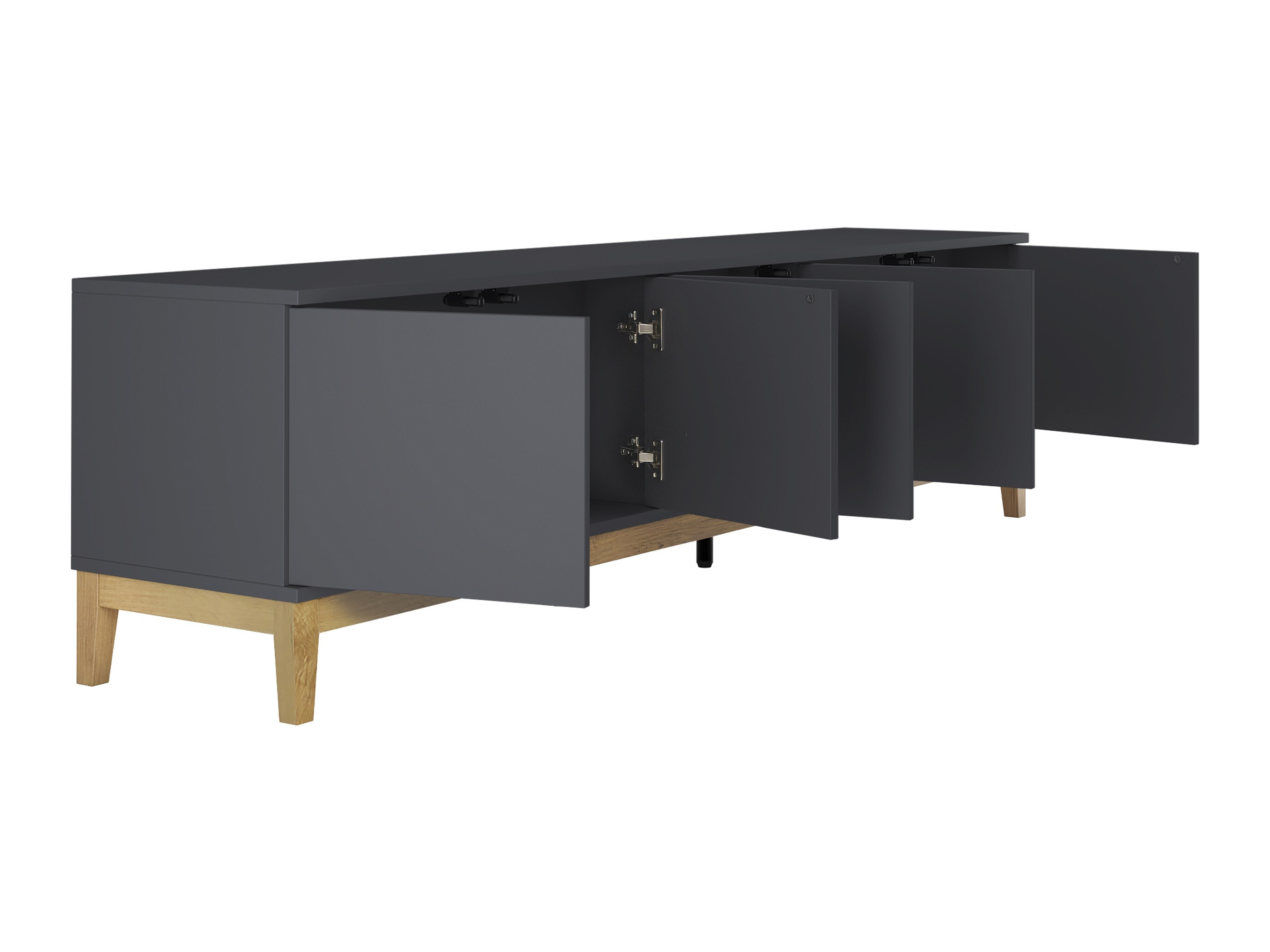 TV staliukas Felmelo 100 (Pilka + Votan ąžuolas)