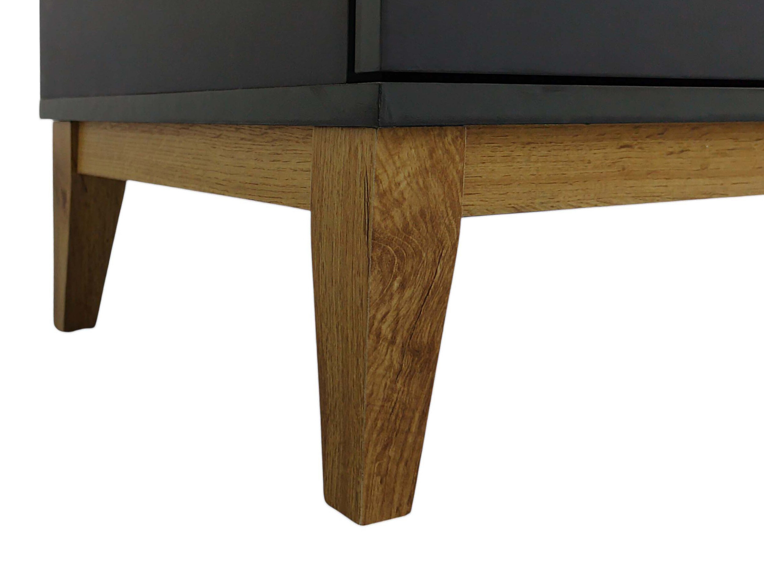 TV staliukas Felmelo 100 (Pilka + Votan ąžuolas)