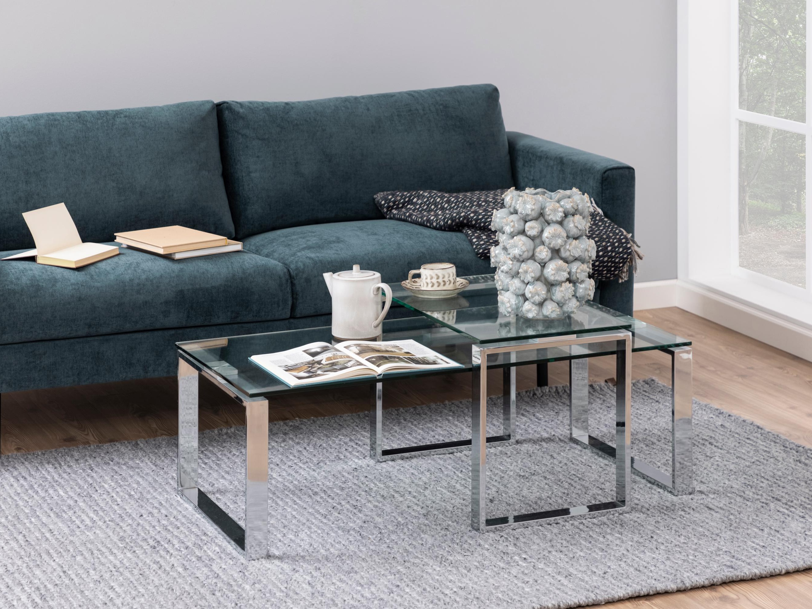 Žurnalinių staliukų komplektas Norsica 154