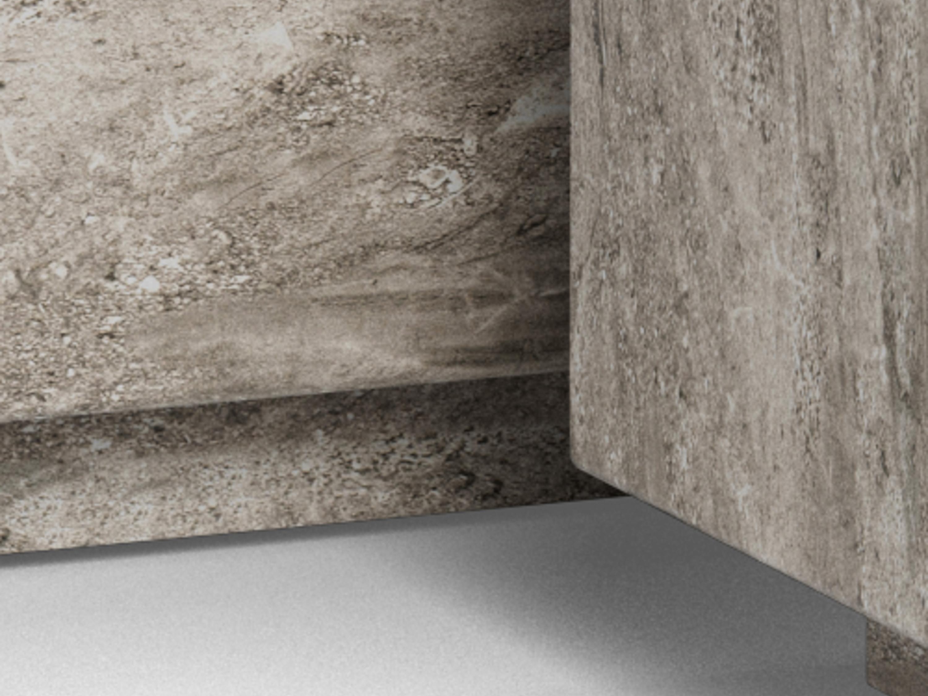 Žurnalinių staliukų komplektas Norsica 894 (Pilkas marmuras)