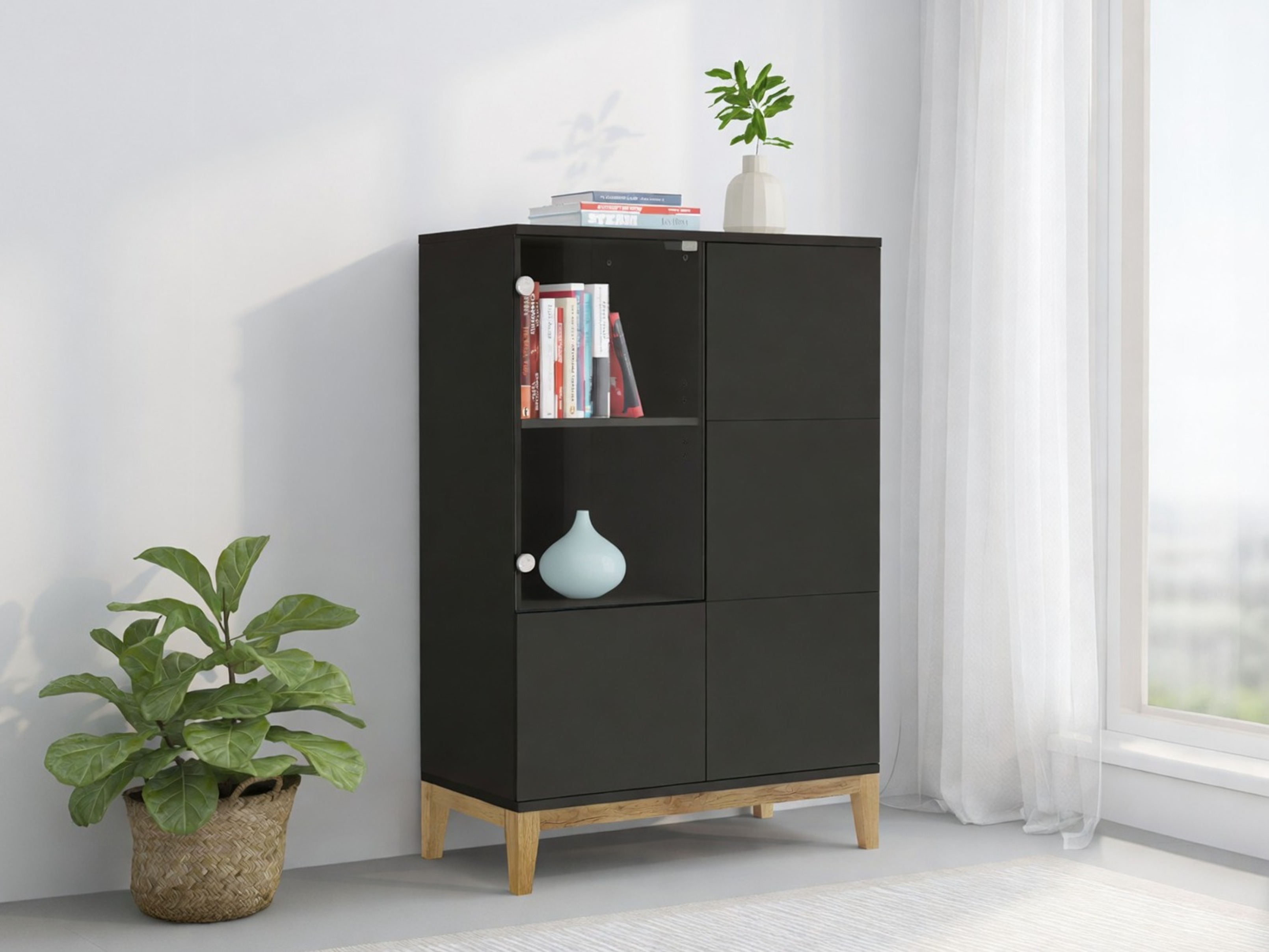 Spintelė Felmelo 102 (Pilka + Votan ąžuolas)