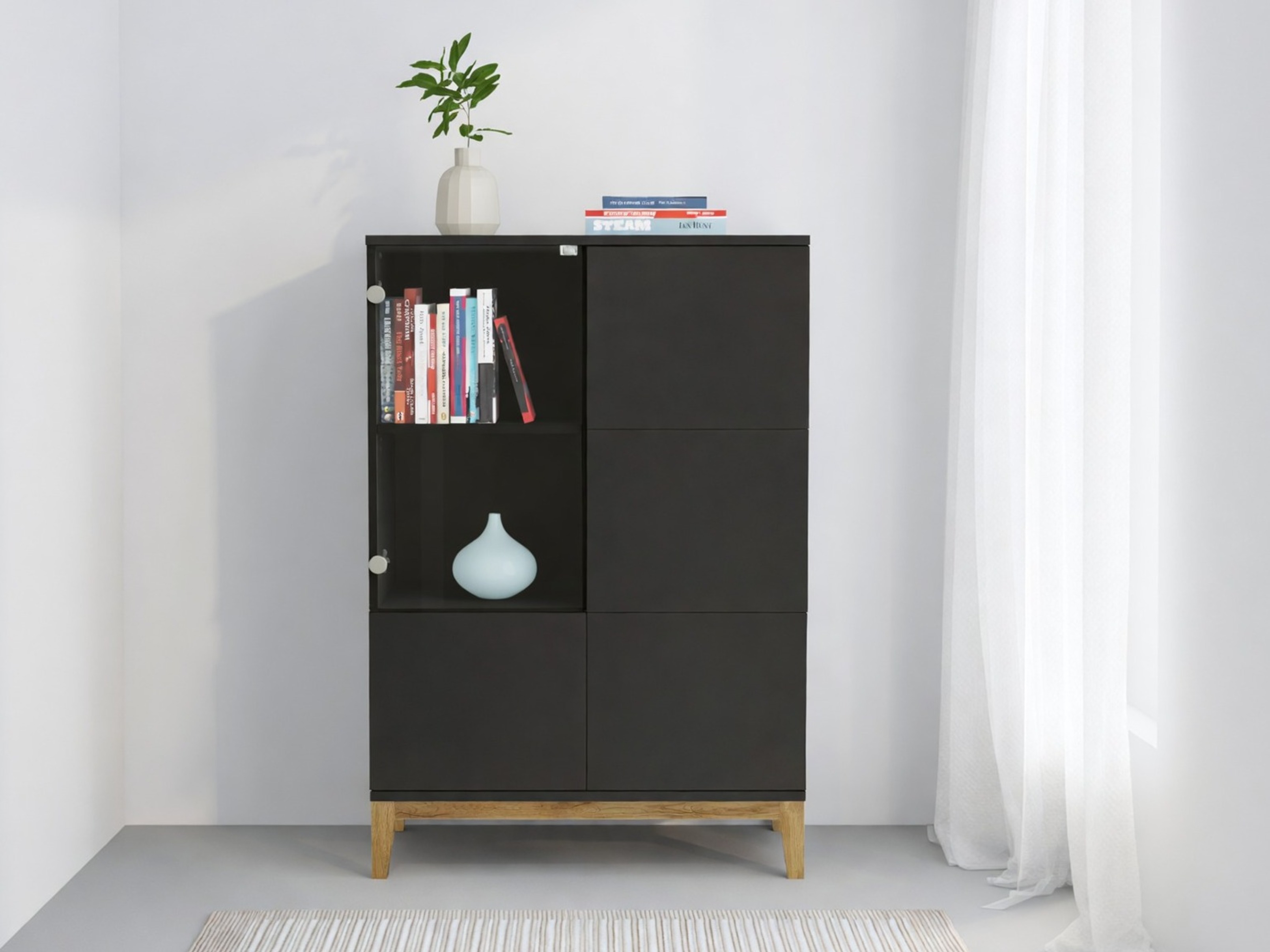 Spintelė Felmelo 102 (Pilka + Votan ąžuolas)