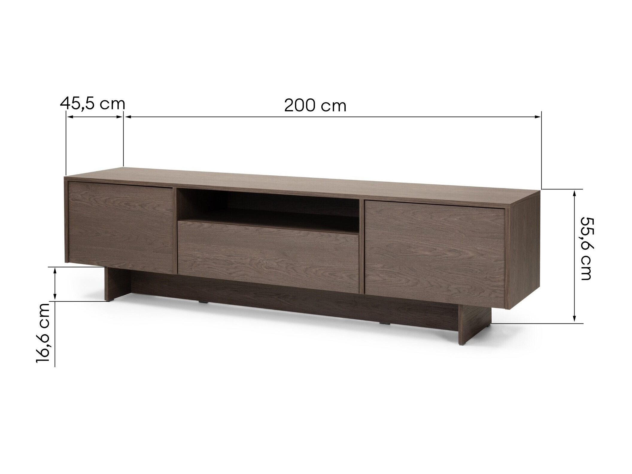 TV staliukas Sosone 103 (Tamsus medis)
