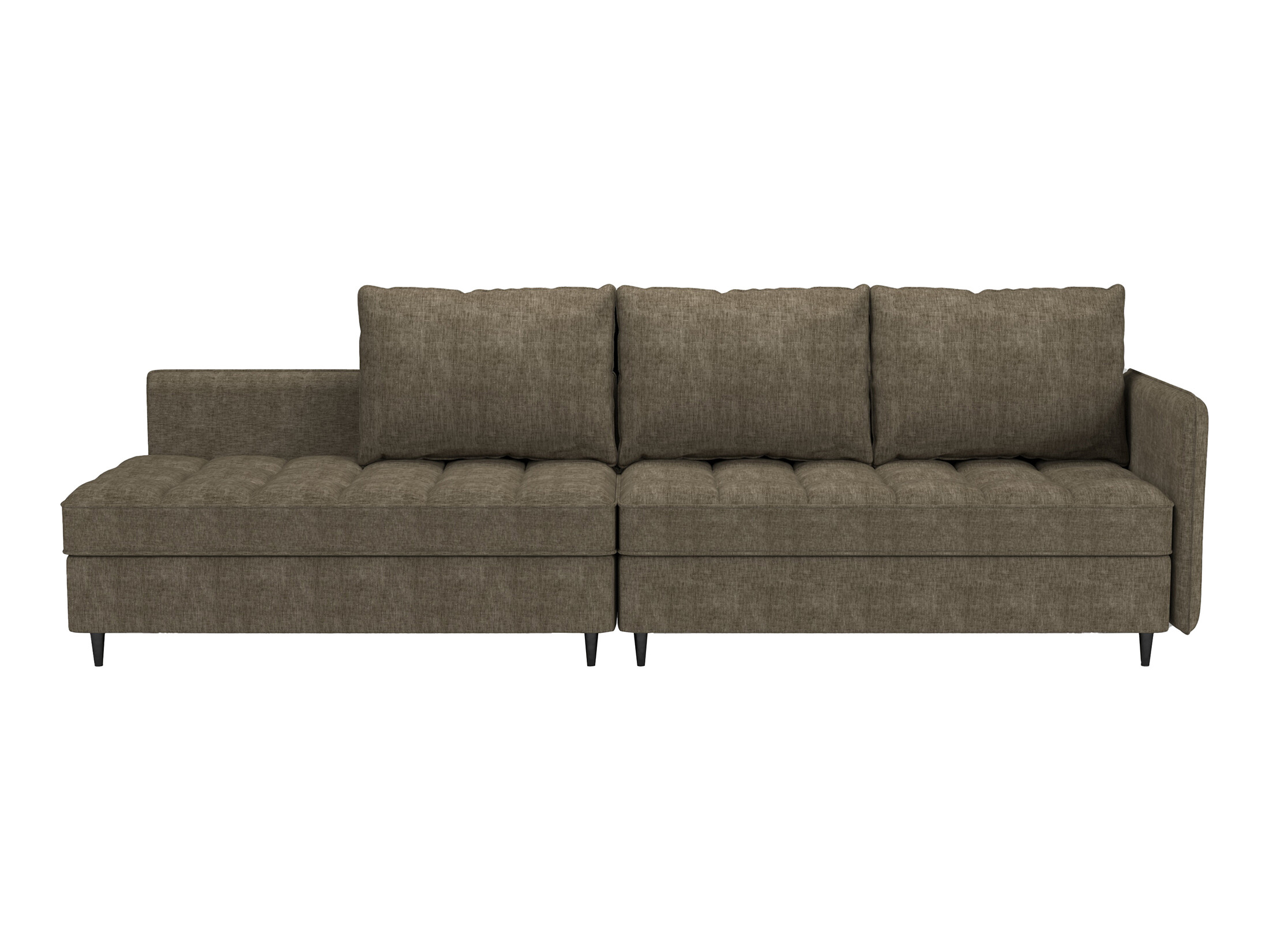 Minkštas kampas Denton 1529 (Ruda)