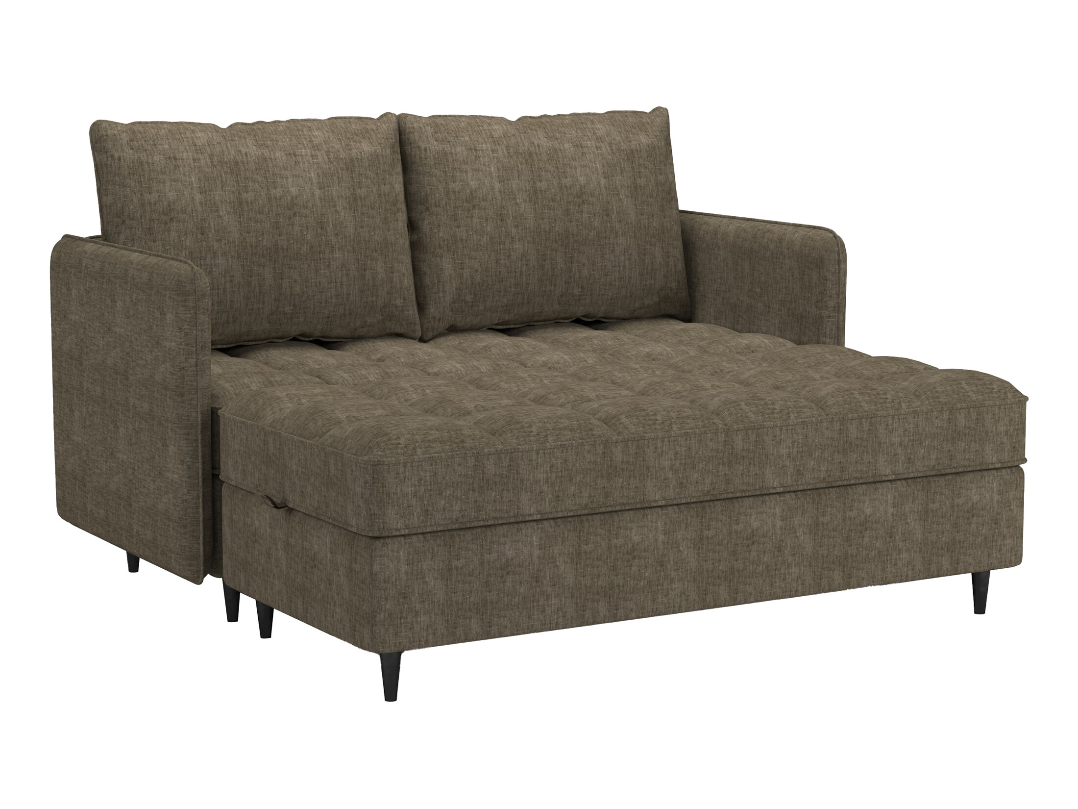 Minkštas kampas Denton 1529 (Ruda)