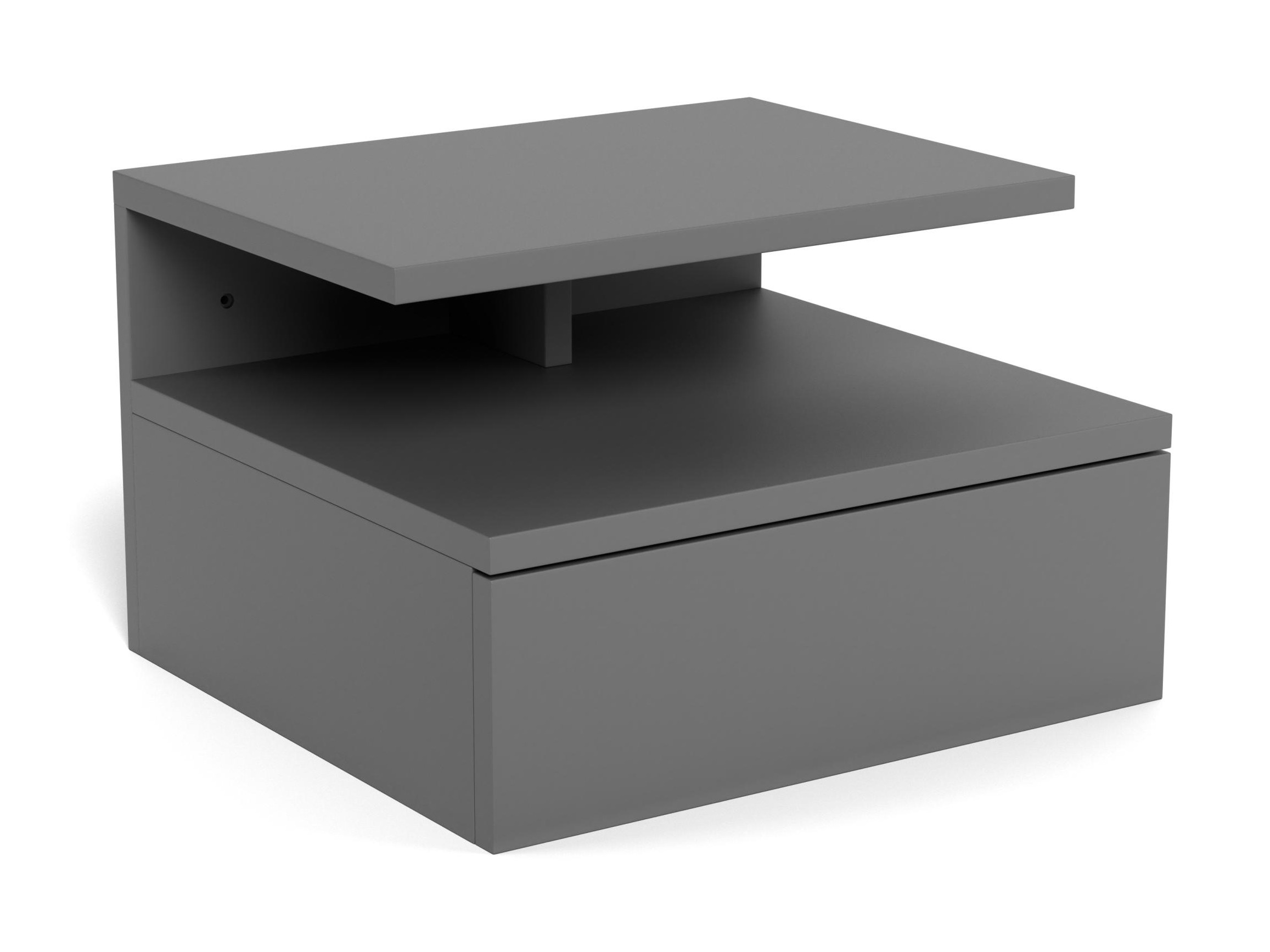 Naktinis staliukas Norsica 970 (Pilka)