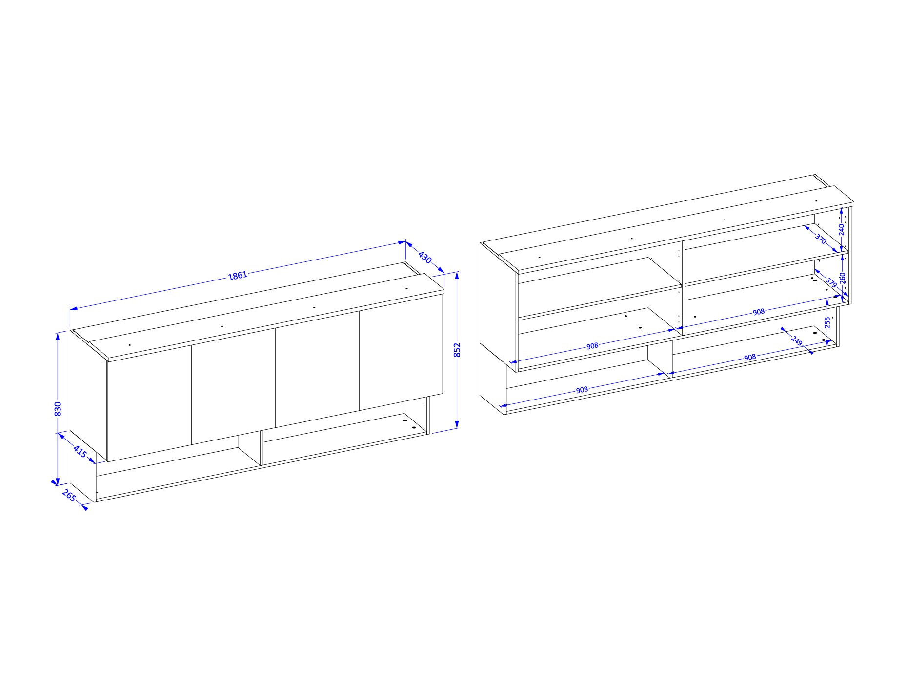 Pakabinama spintelė Nolcala 106 (Ąžuolas + Smėlinė)