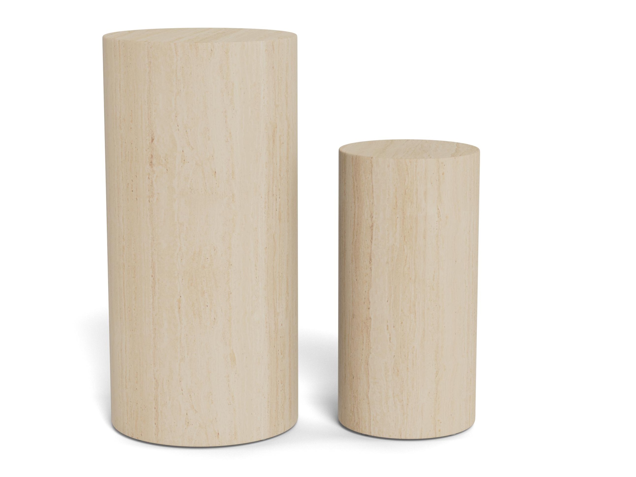 Šoninių staliukų komplektas Norsica 912 (Smėlinė)