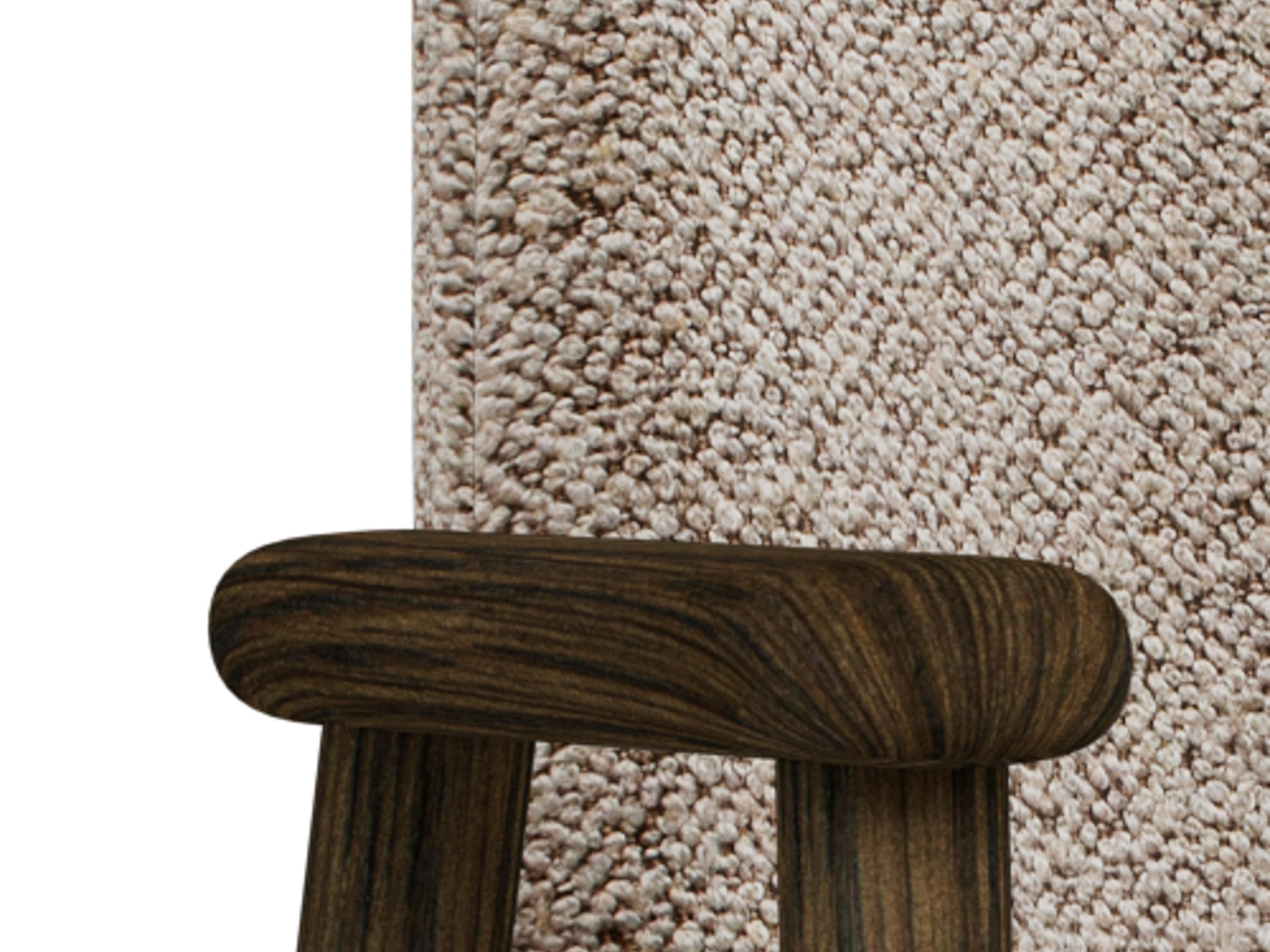 Kėdė Norsica 890 (Smėlinė + Tamsus medis)