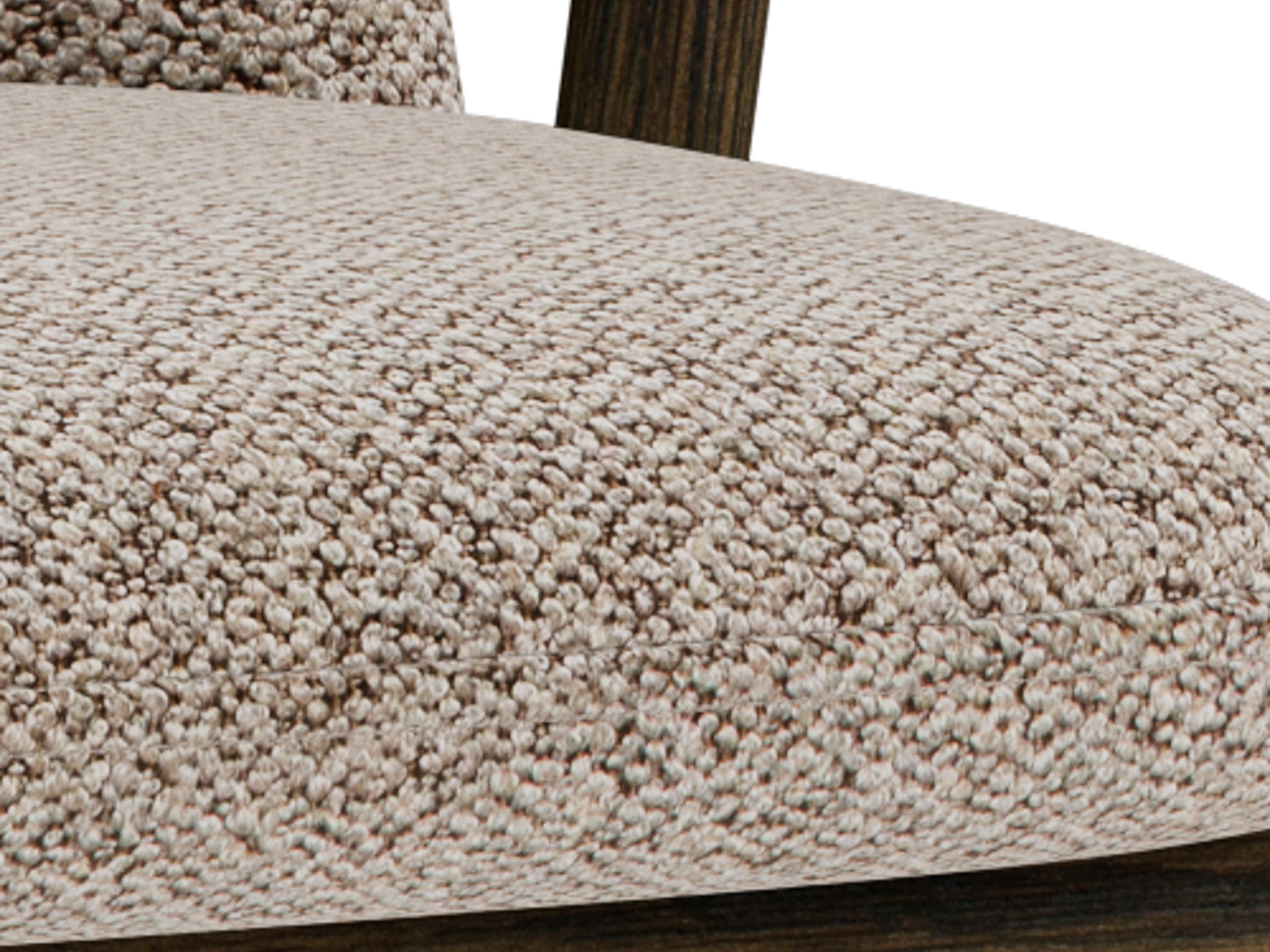 Kėdė Norsica 890 (Smėlinė + Tamsus medis)