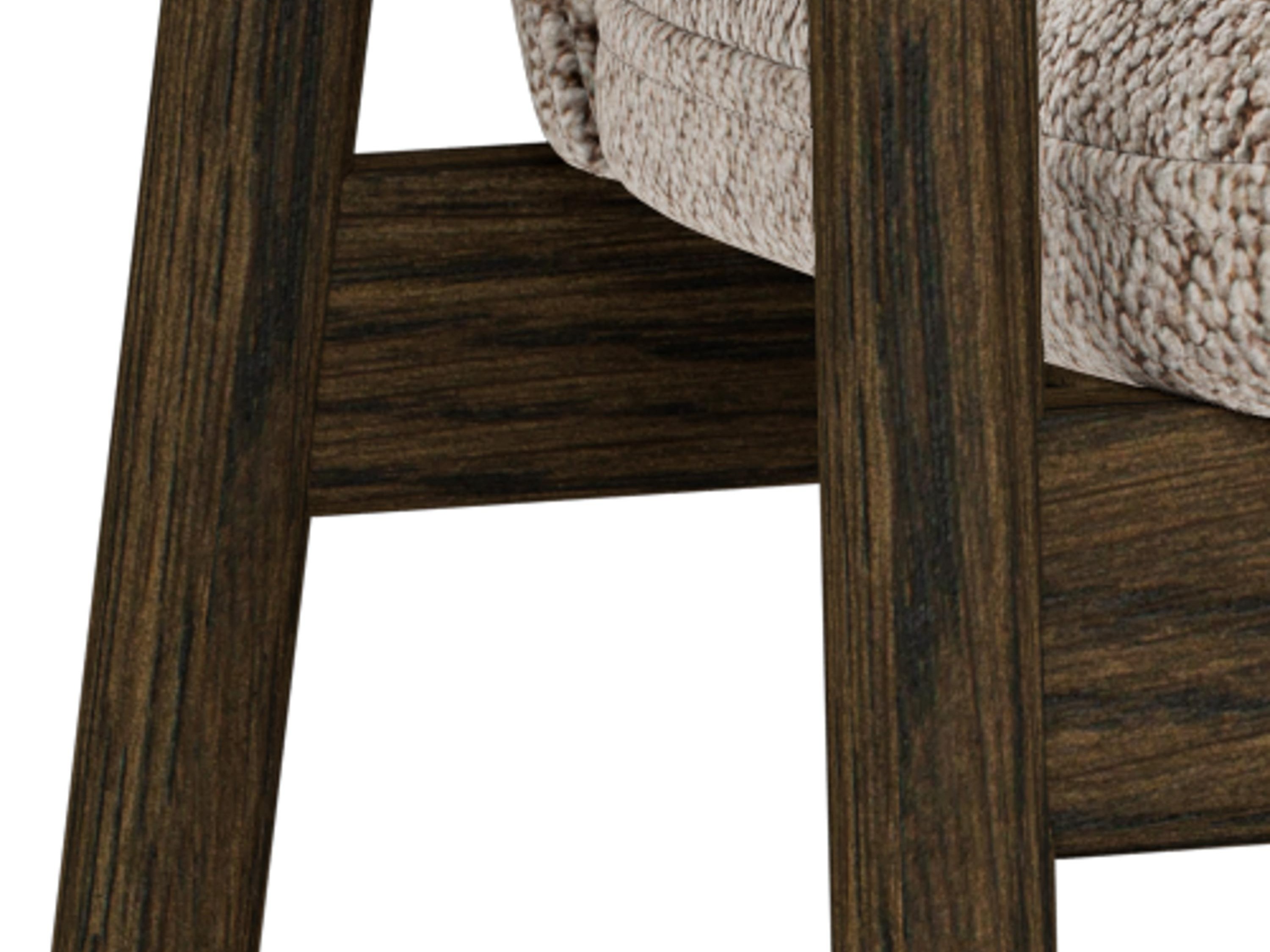 Kėdė Norsica 890 (Smėlinė + Tamsus medis)