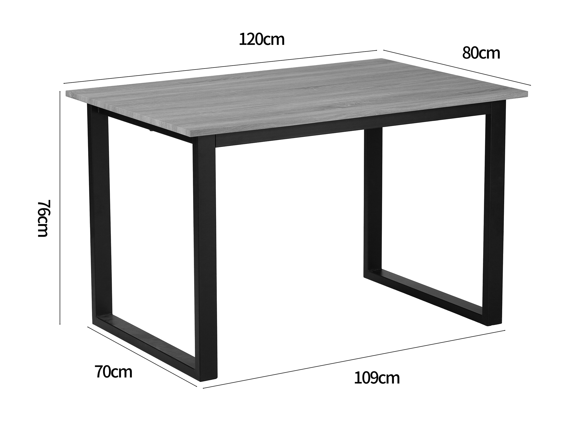 Stalas Denton 1530 (Ąžuolas)