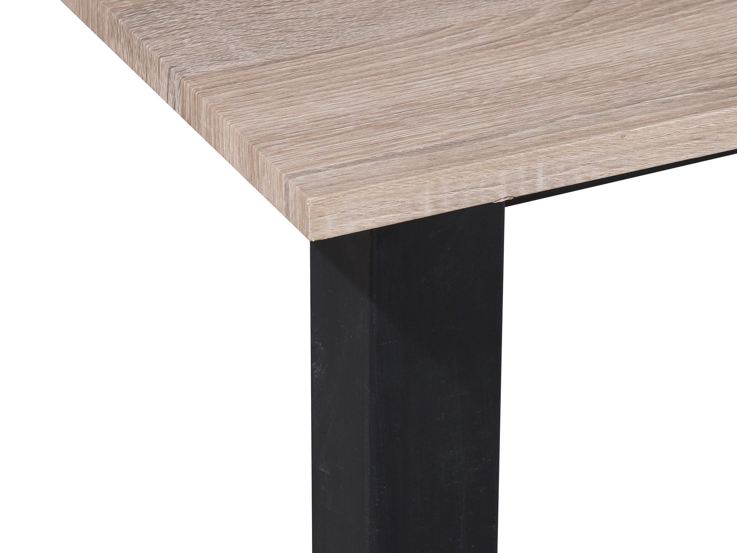 Stalas Denton 1538 (Juoda + Ąžuolas)