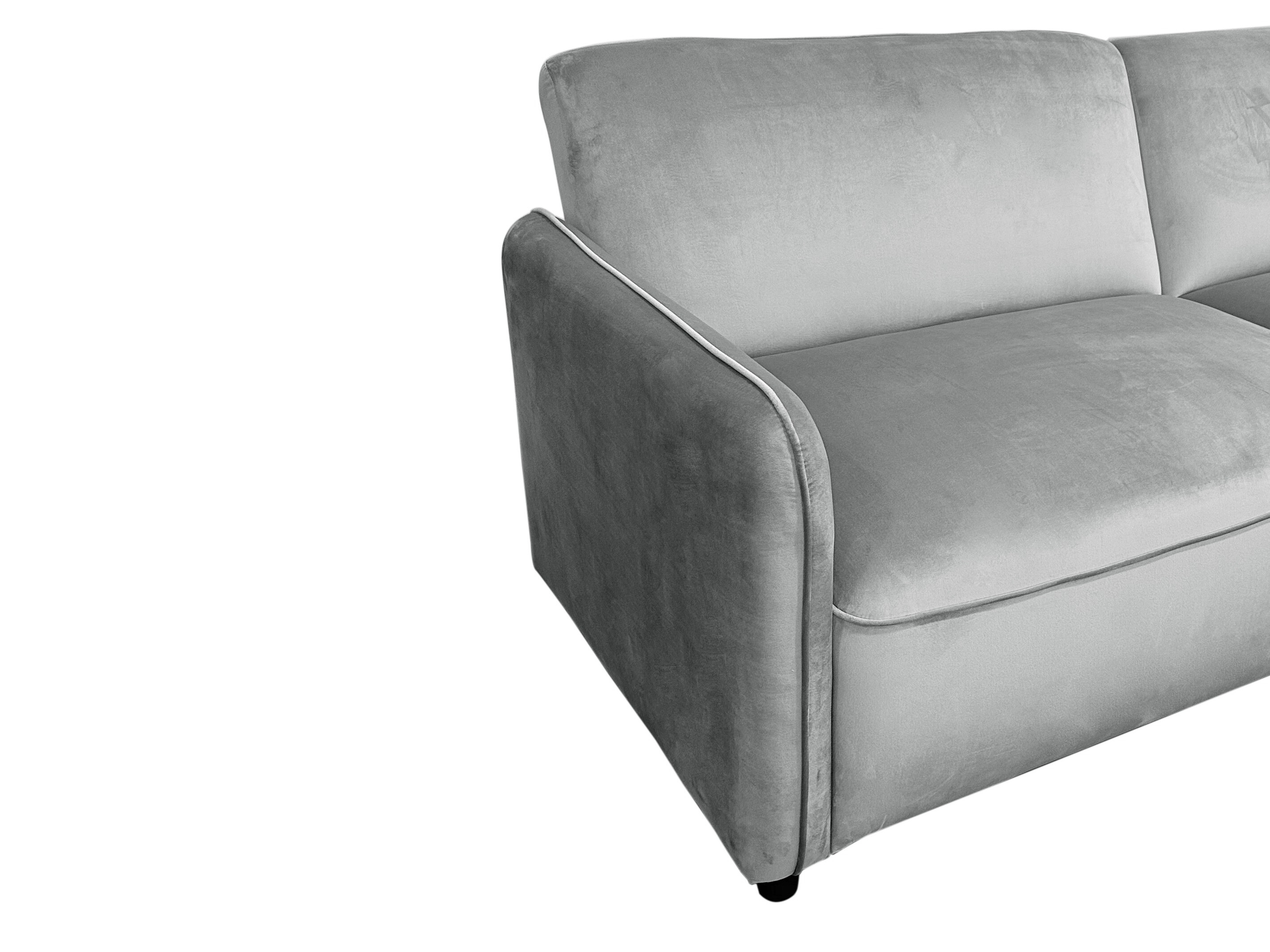 Sofa lova Denton 1537 (Šviesi pilka)