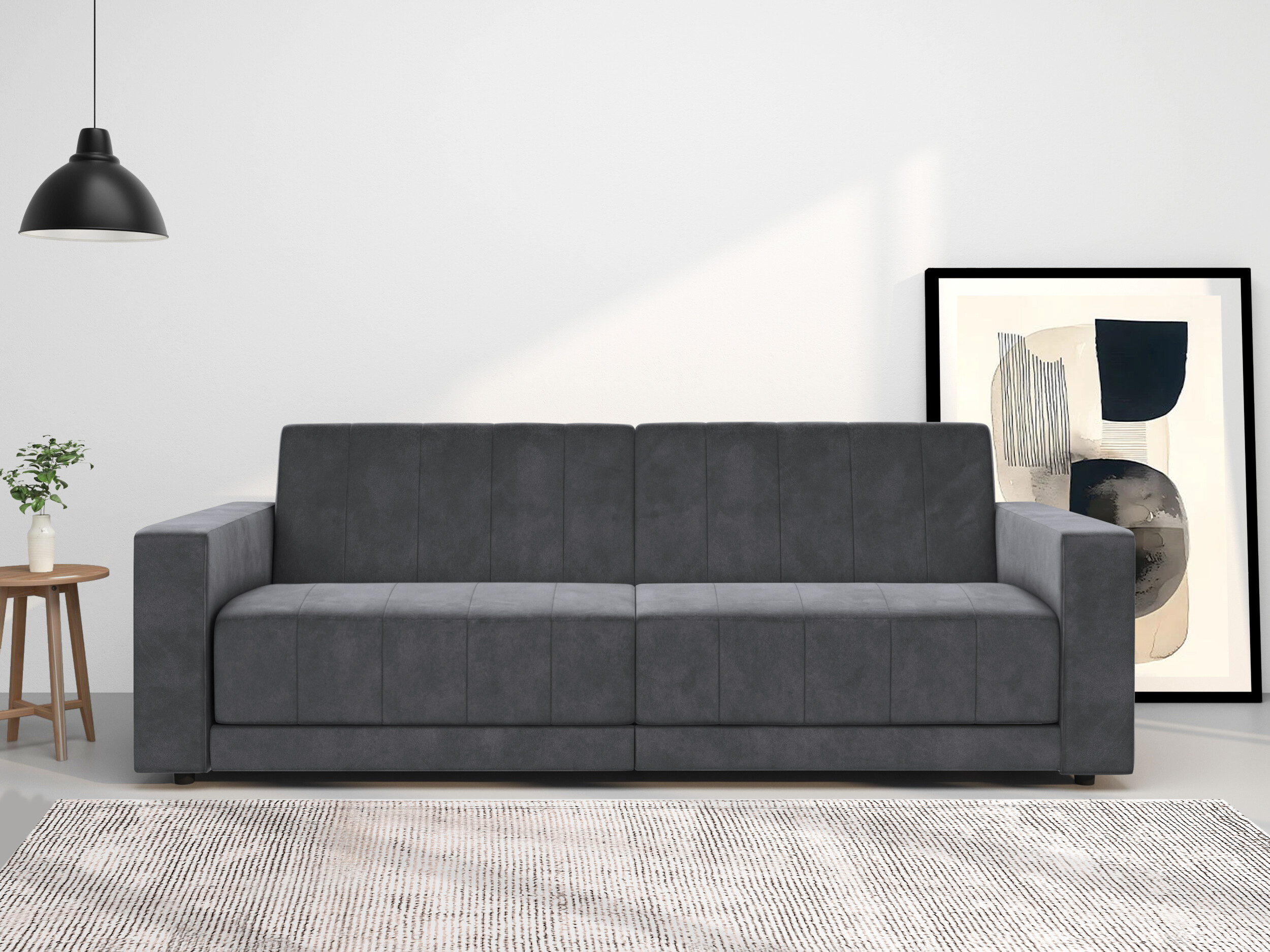 Sofa lova Tulsa 679 (Antracitas)
