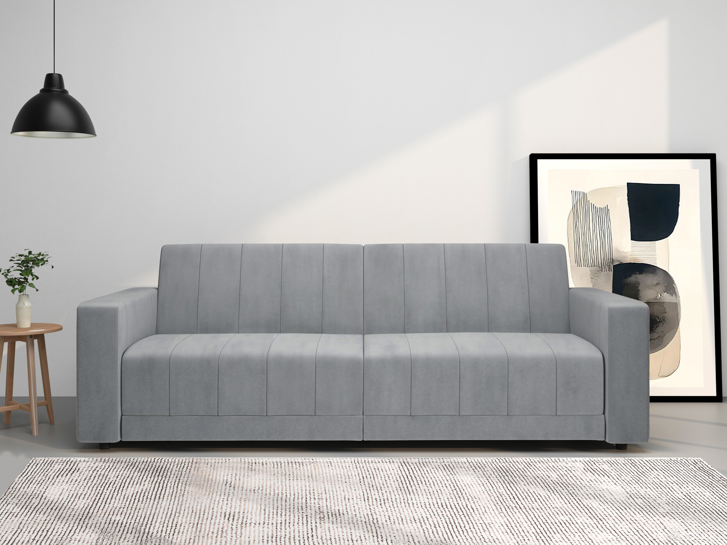Sofa lova Tulsa 679 (Šviesi pilka)