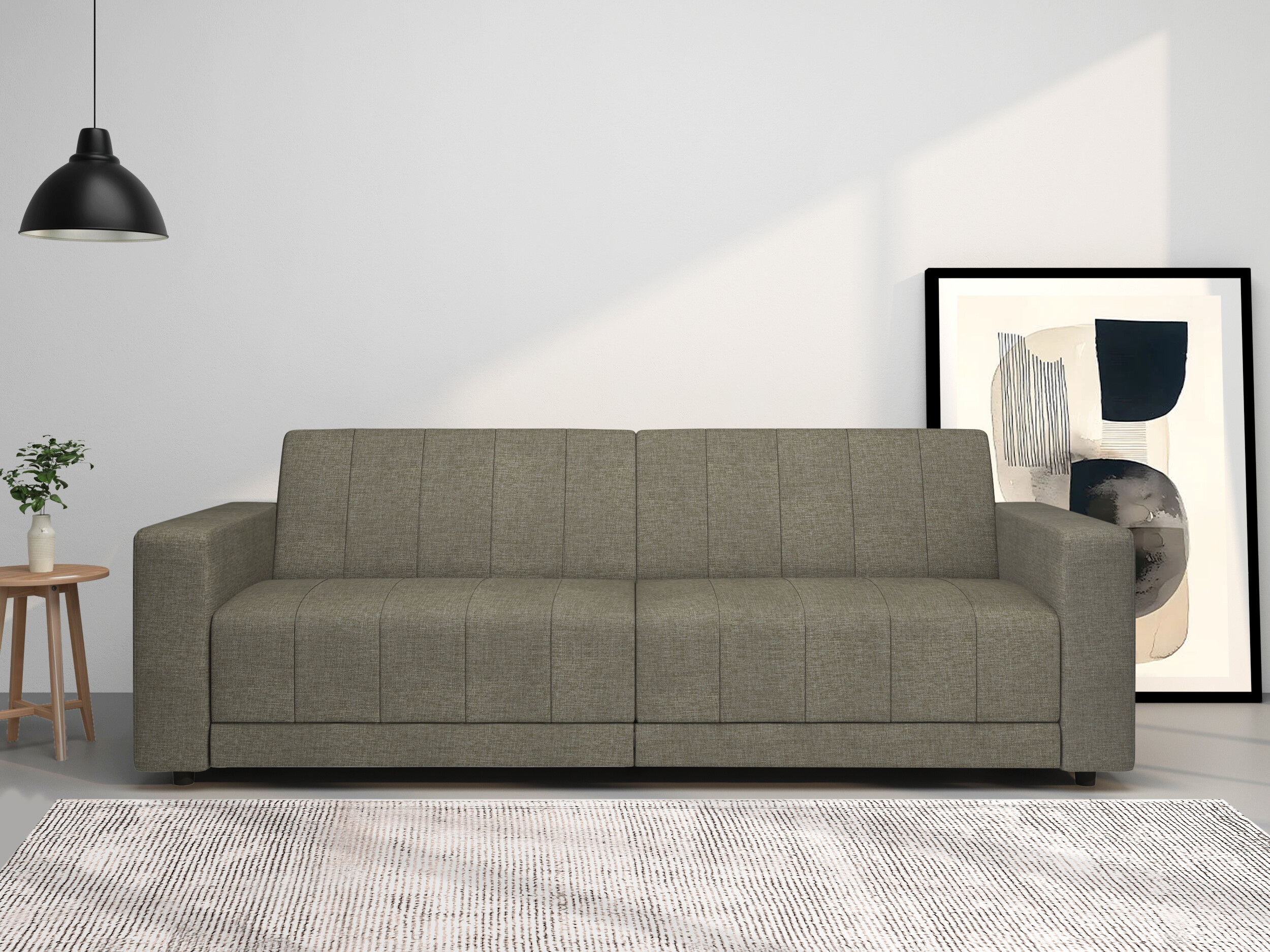 Sofa lova Tulsa 679 (Šviesi ruda)