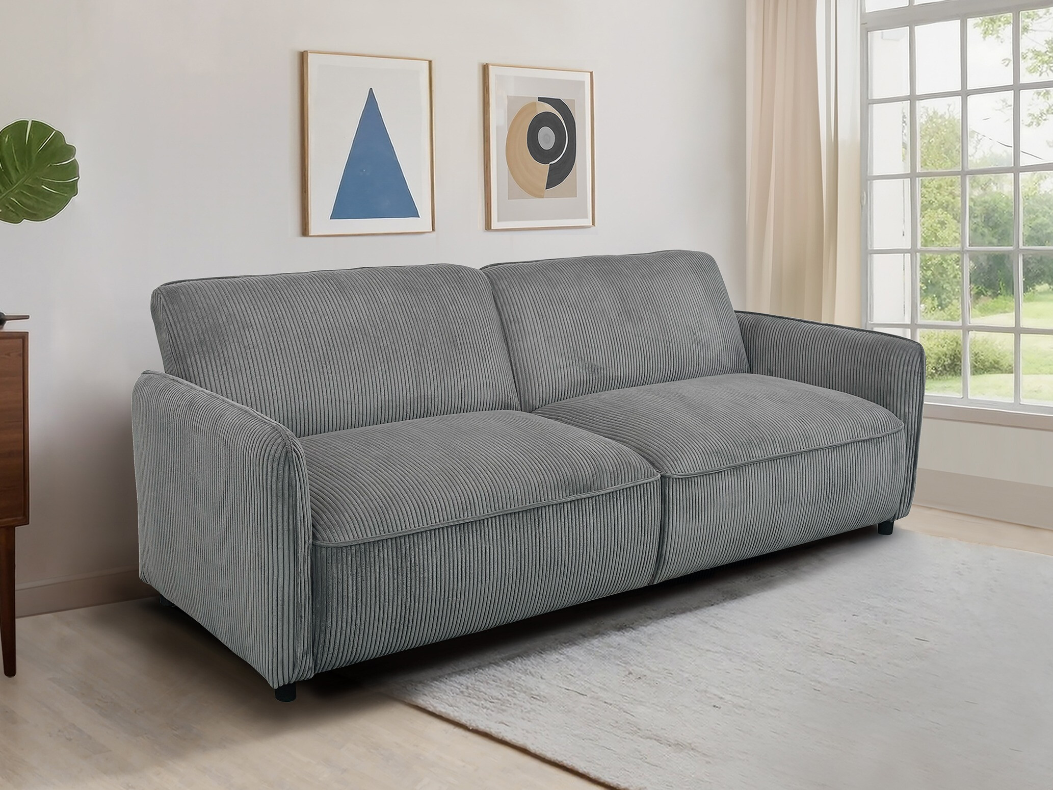 Sofa lova Tulsa 680 (Pilka)