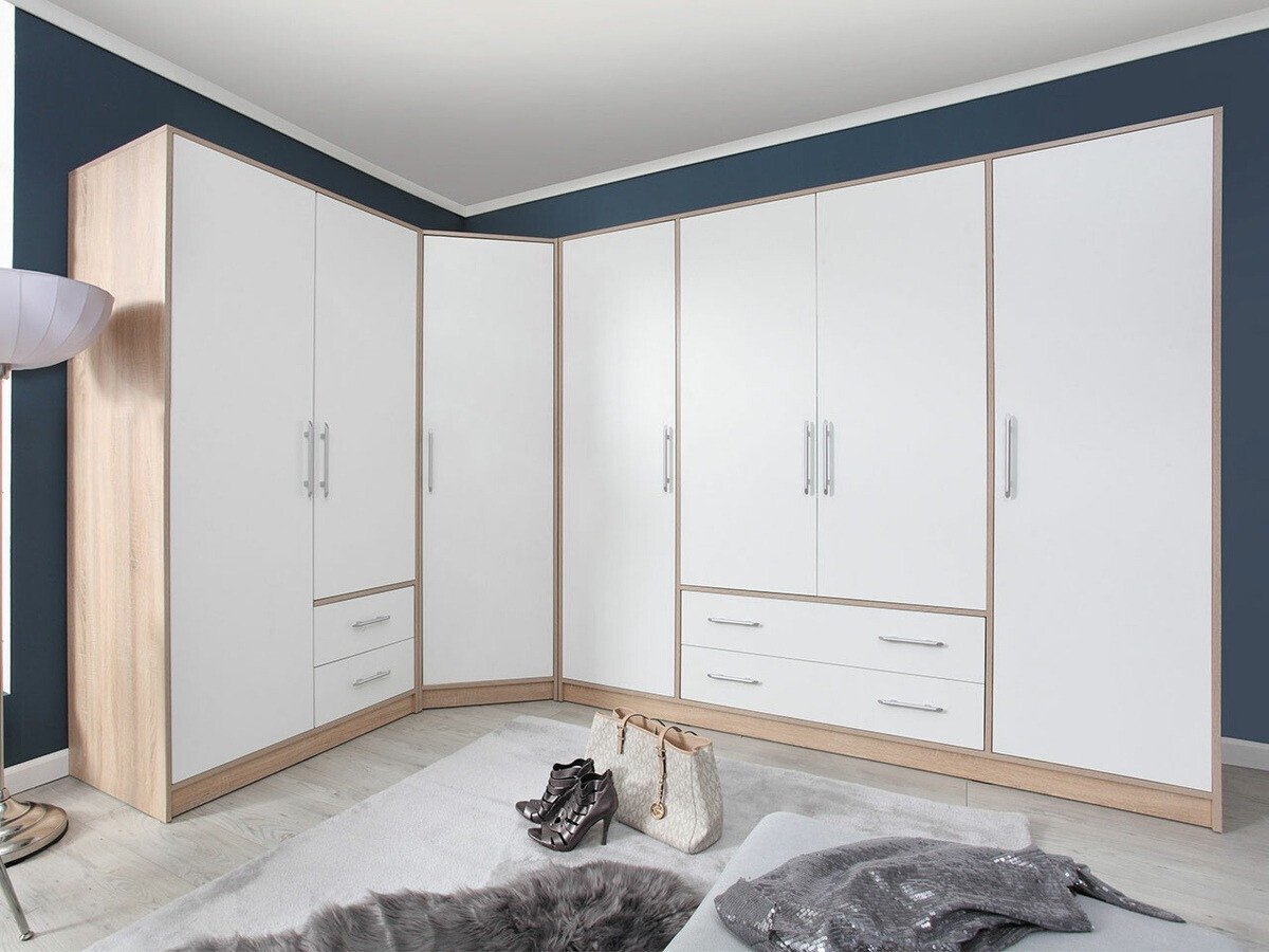 Spinta Cavmero 101 (Sonomos ąžuolas + Balta)