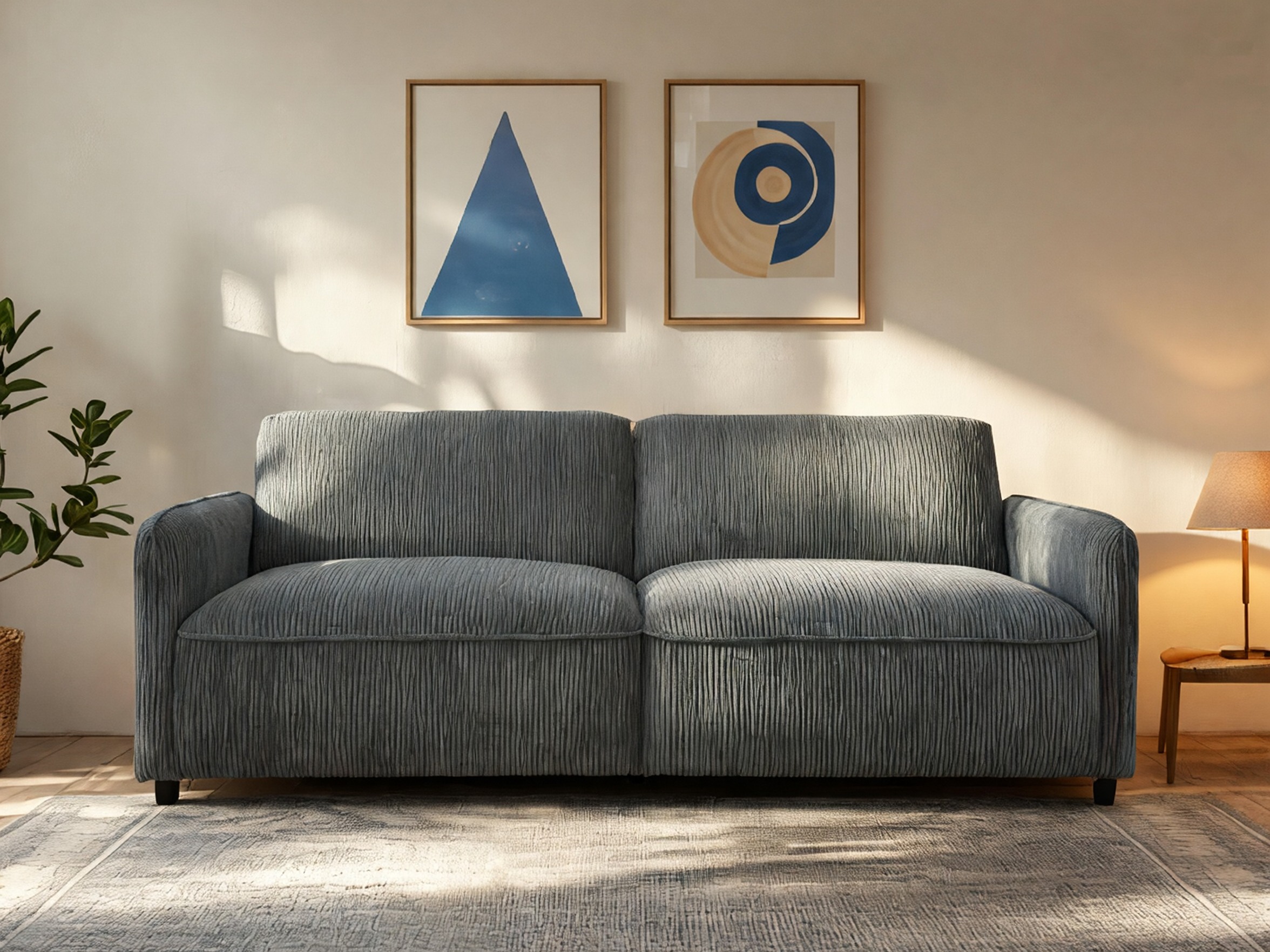 Sofa lova Denton 1536 (Pilka)