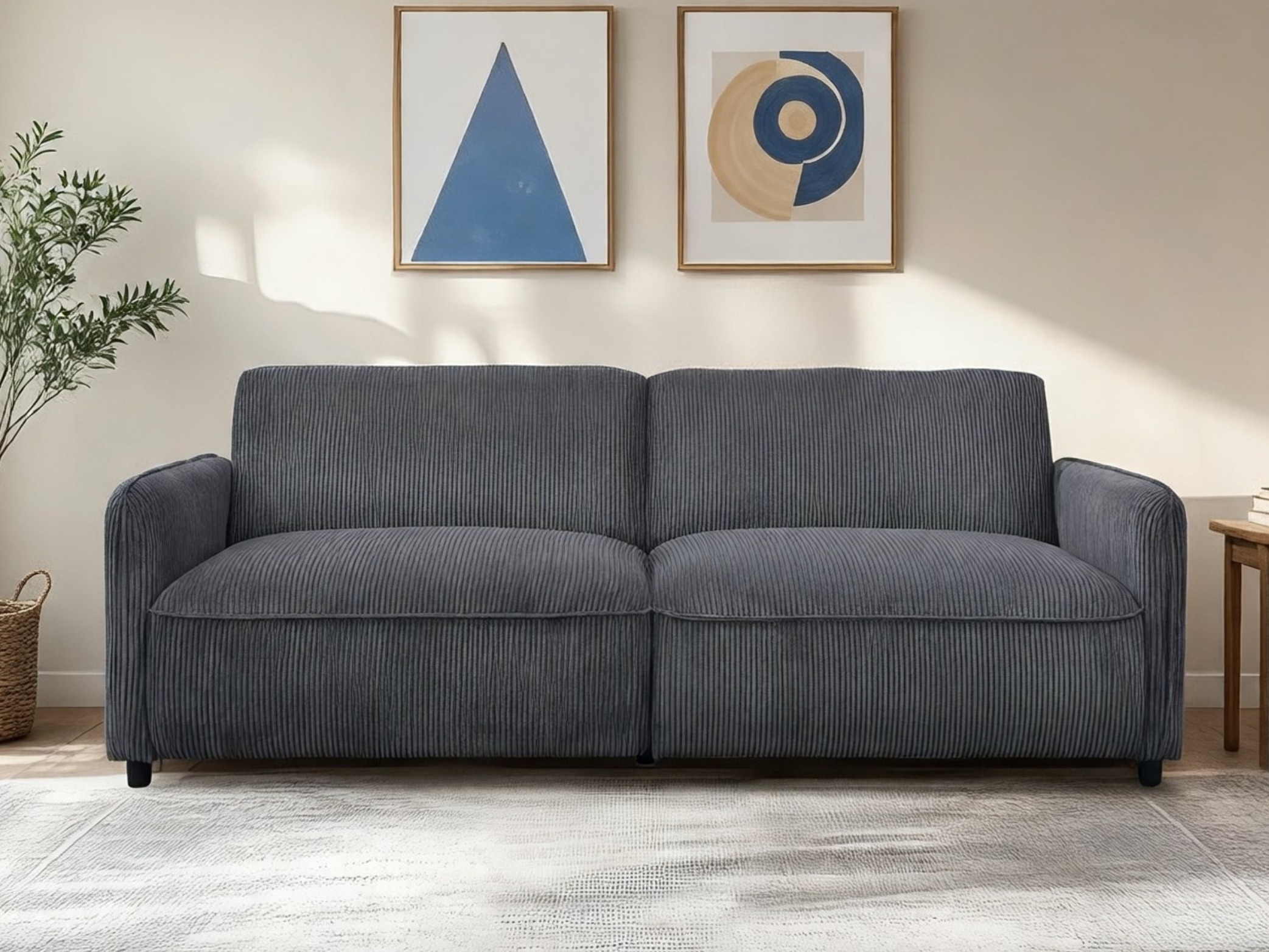Sofa lova Tulsa 680 (Antracitas)