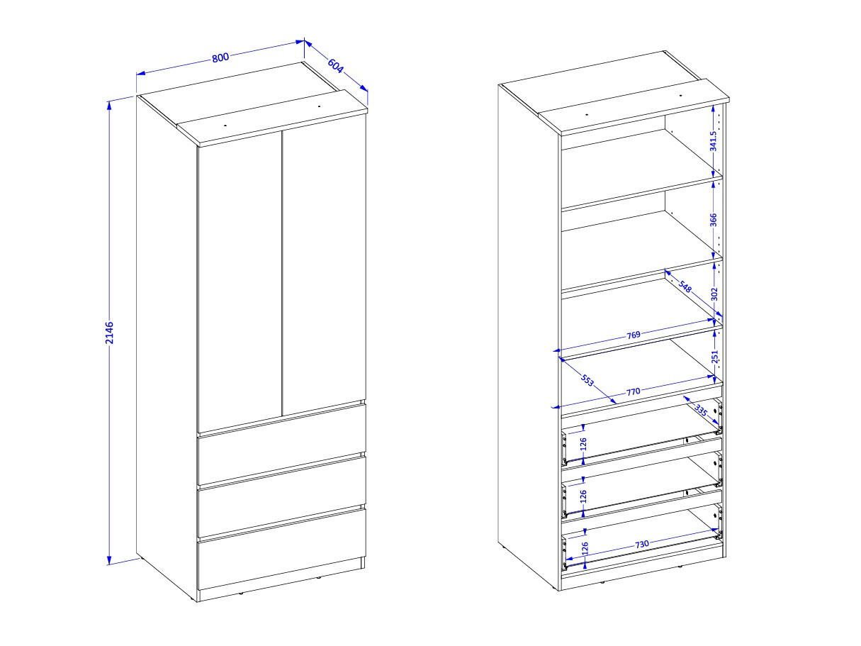 Spinta Nolcala 110 (Ąžuolas + Smėlinė)