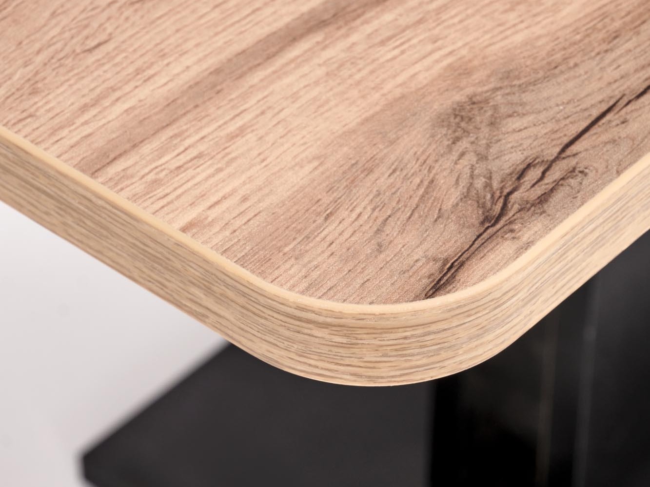 Žurnalinis staliukas transformeris Houston 1253 (Votan ąžuolas + Juoda)