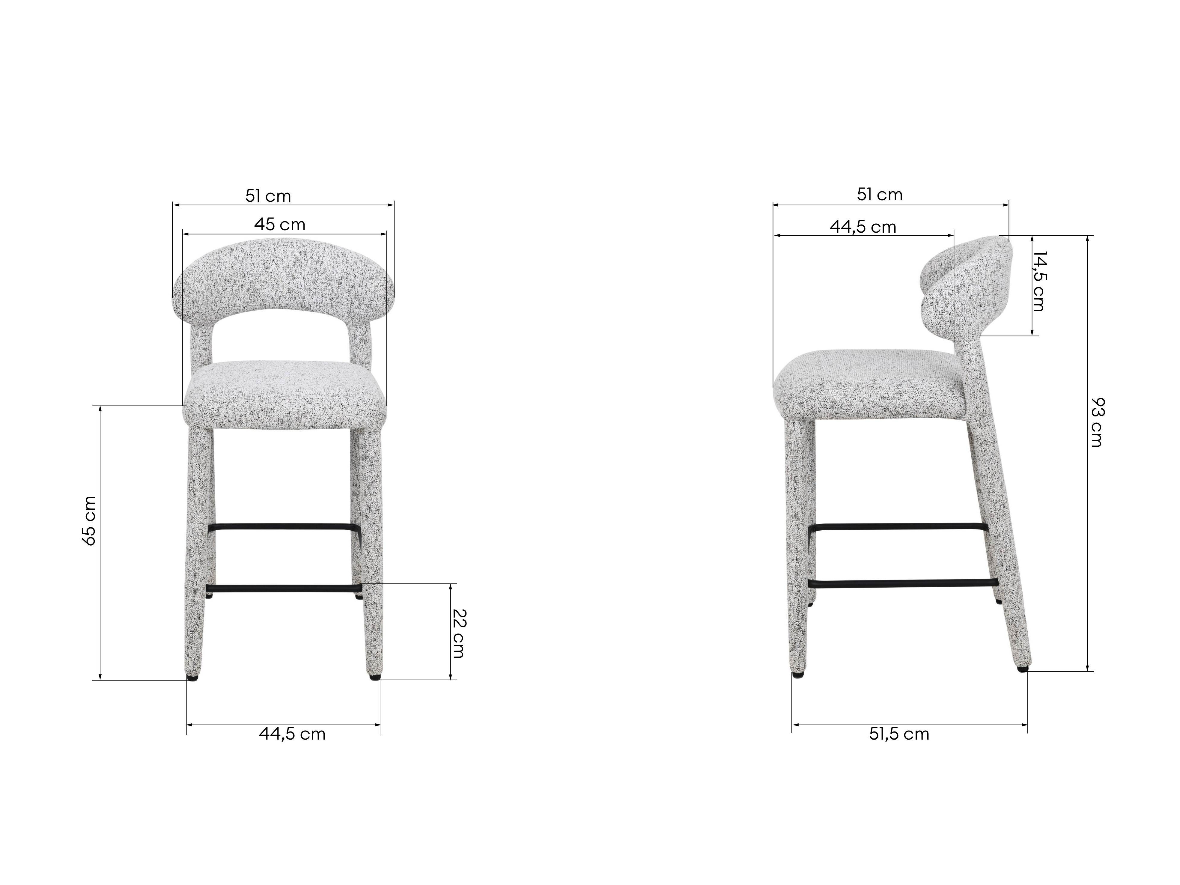 Pusbario kėdė Burleson 626 (Pilka + Smėlinė)