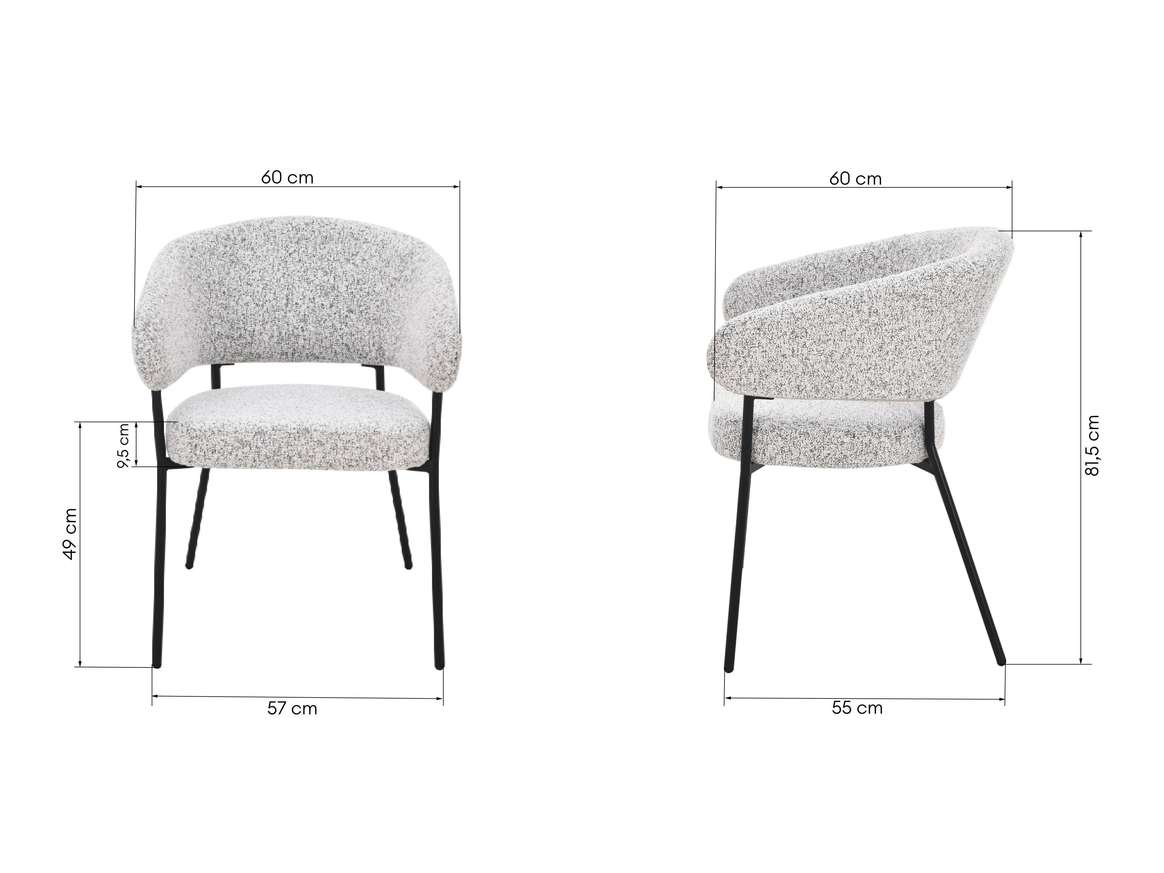 Kėdė Burleson 749 (Juoda + Pilkšvai smėlinė)
