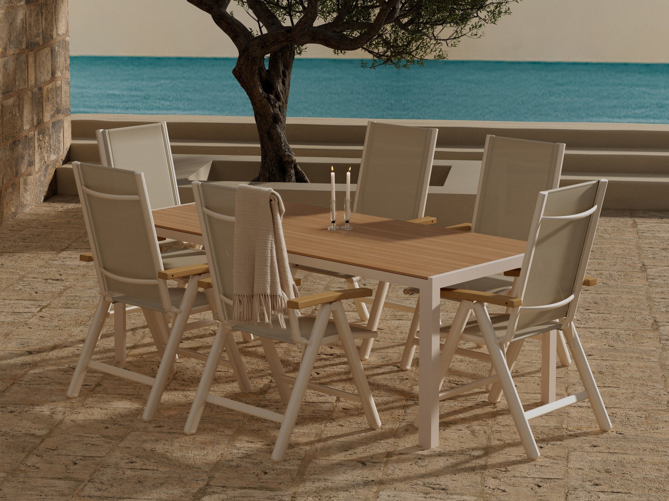 Stalo ir kėdžių komplektas Dallas 5205