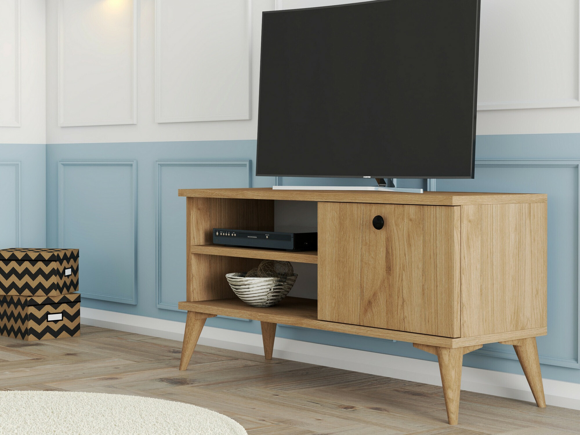 TV staliukas ST8616 su pažeista pakuote