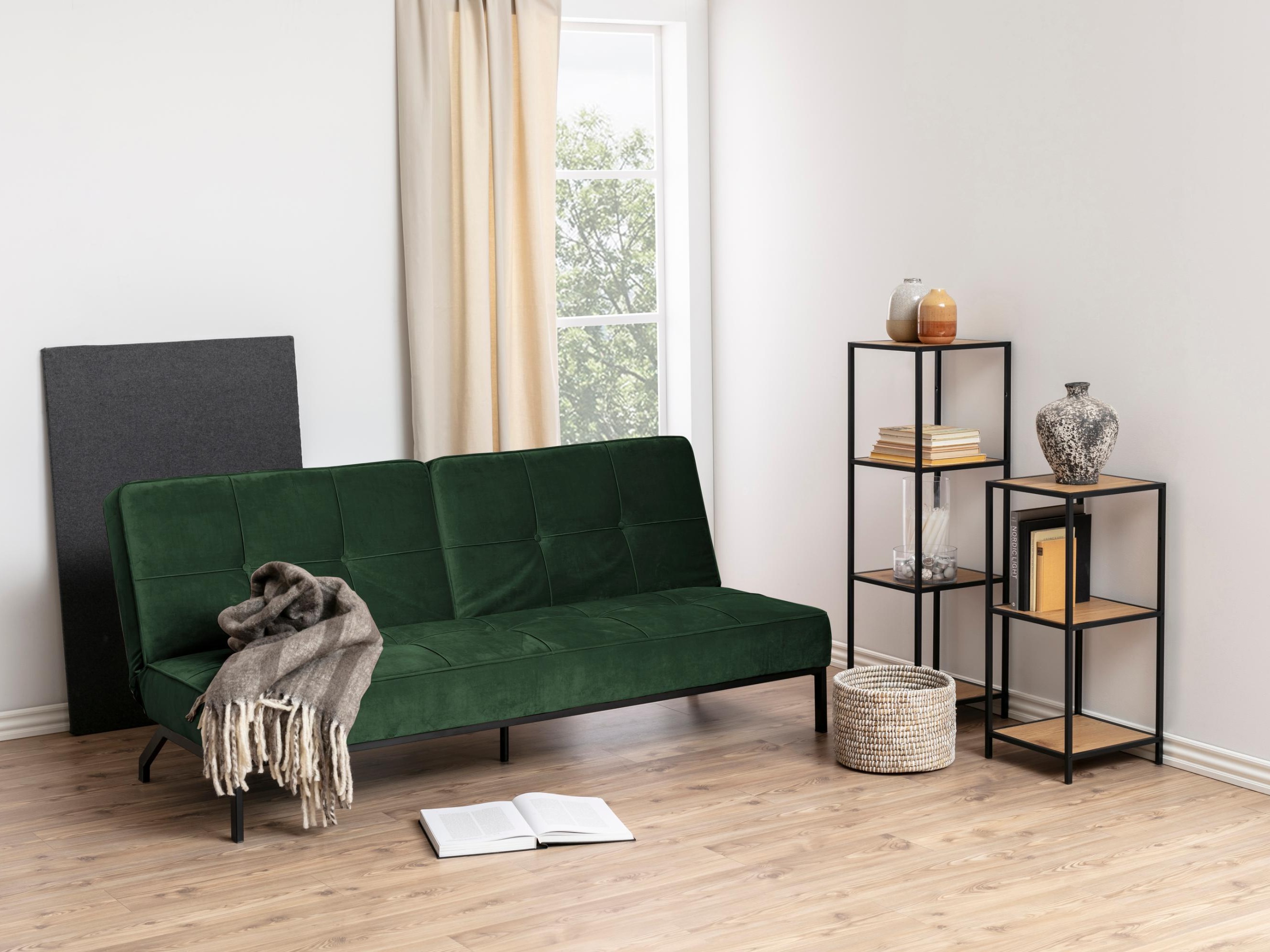 Sofa lova Norsica 243 (Žalia)