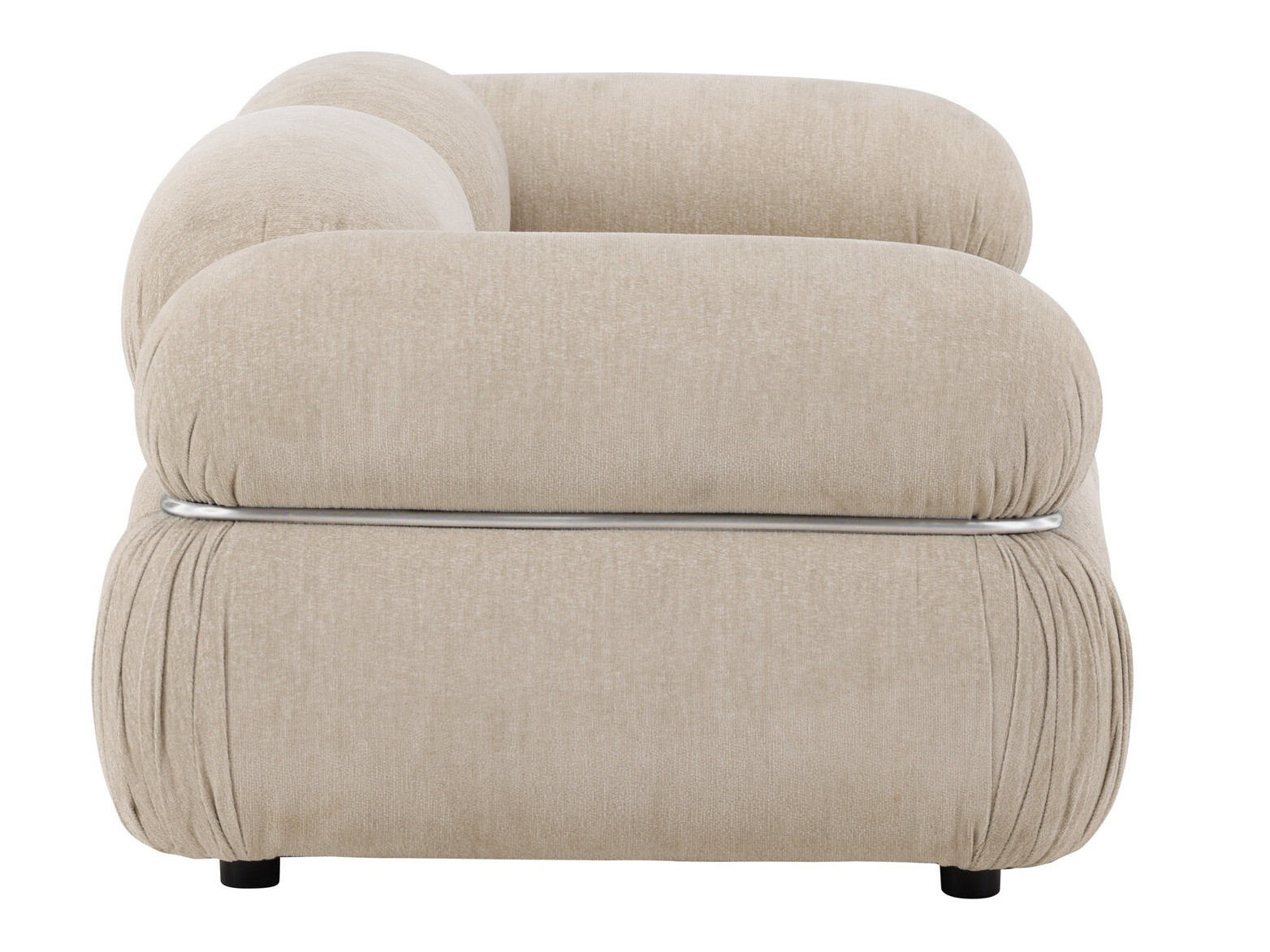 Modulinė sofa Evardale 103 (Smėlinė + Sidabrinė)