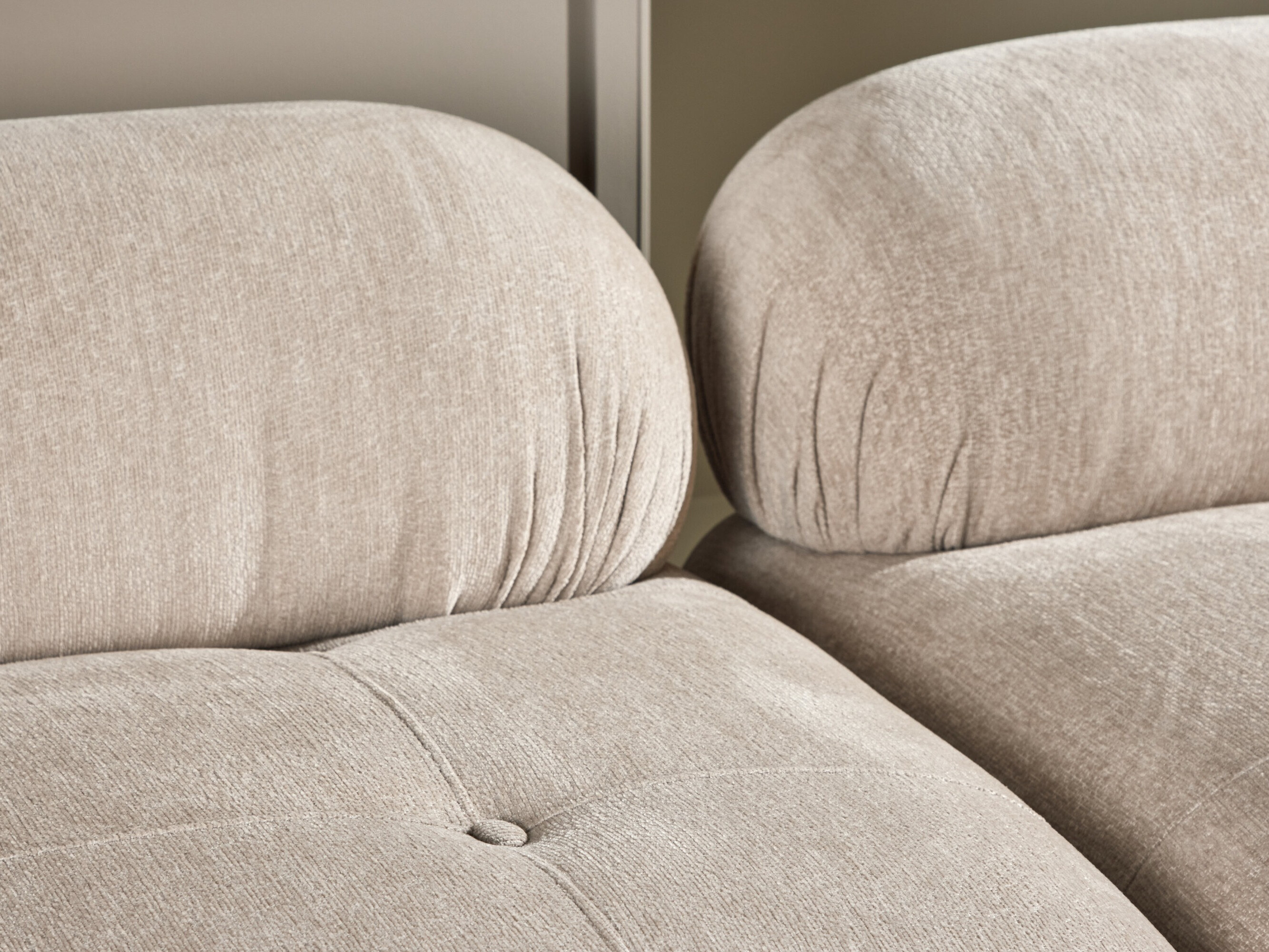 Modulinė sofa Evardale 104 (Smėlinė + Sidabrinė)