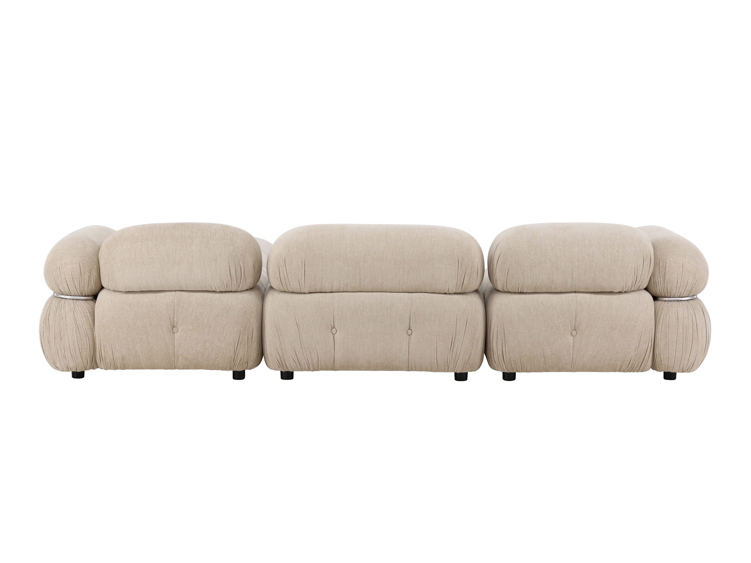 Modulinė sofa Evardale 104 (Smėlinė + Sidabrinė)