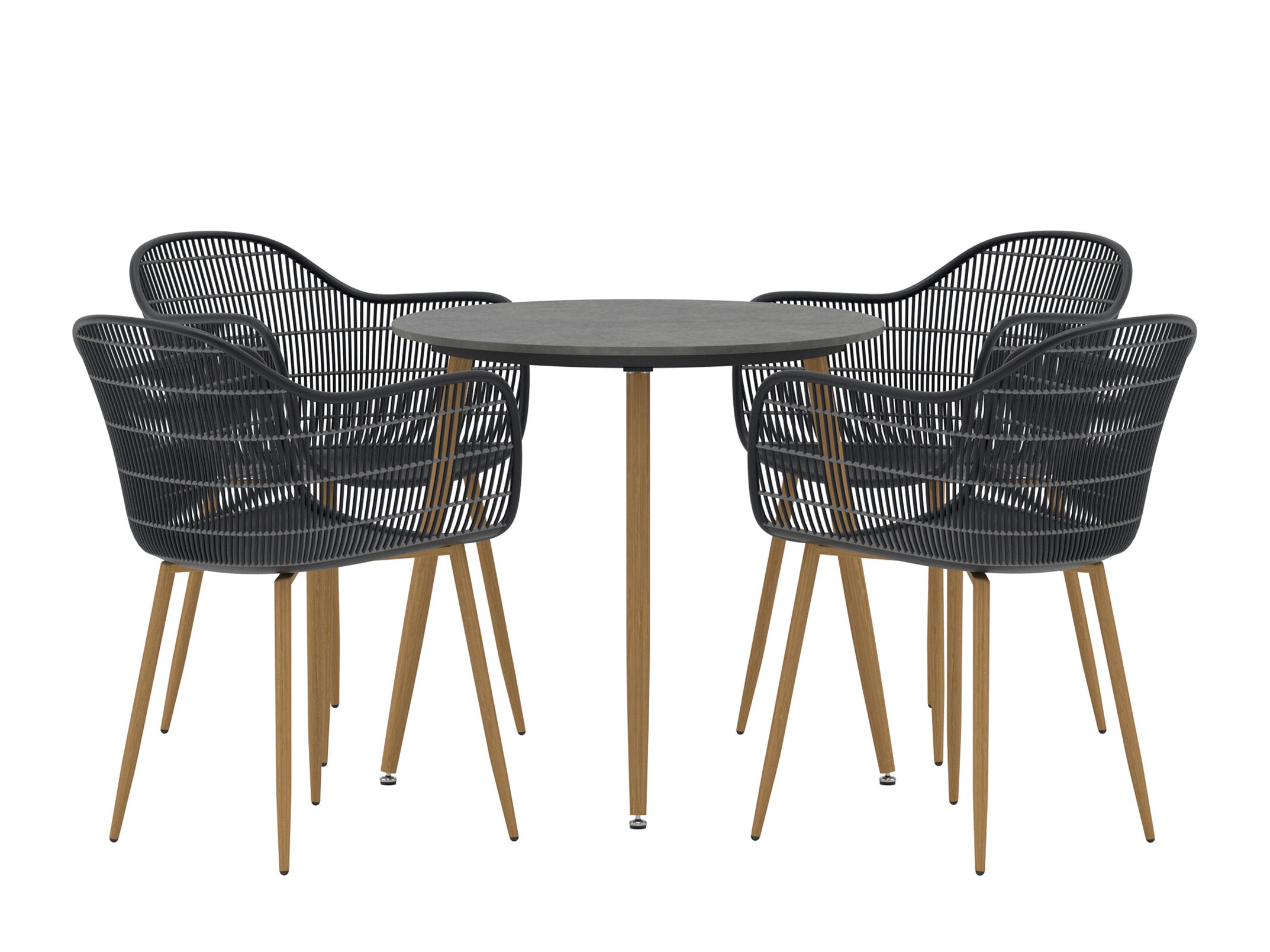 Stalo ir kėdžių komplektas Dallas 5221