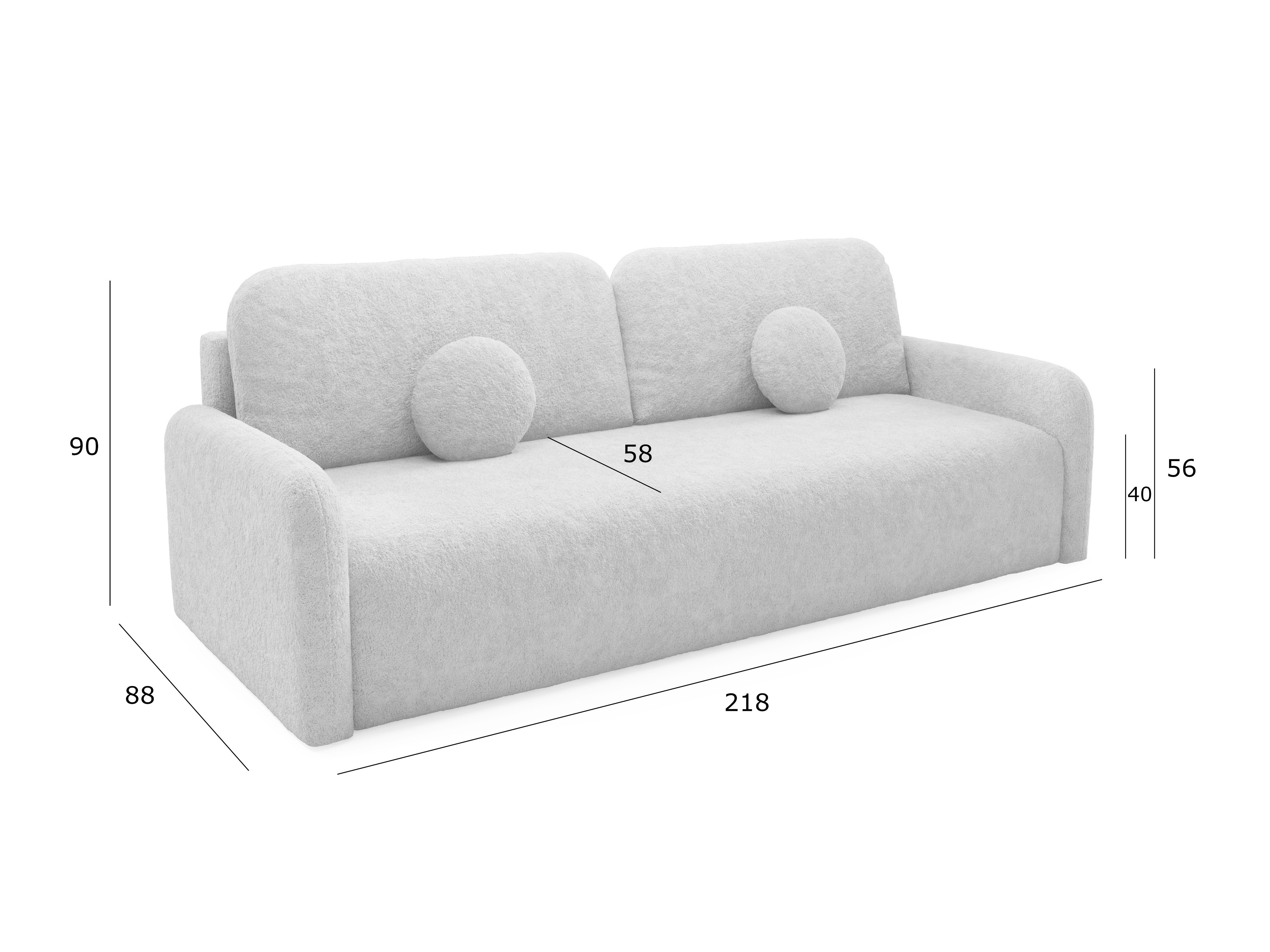 Sofa lova Arcadia 107