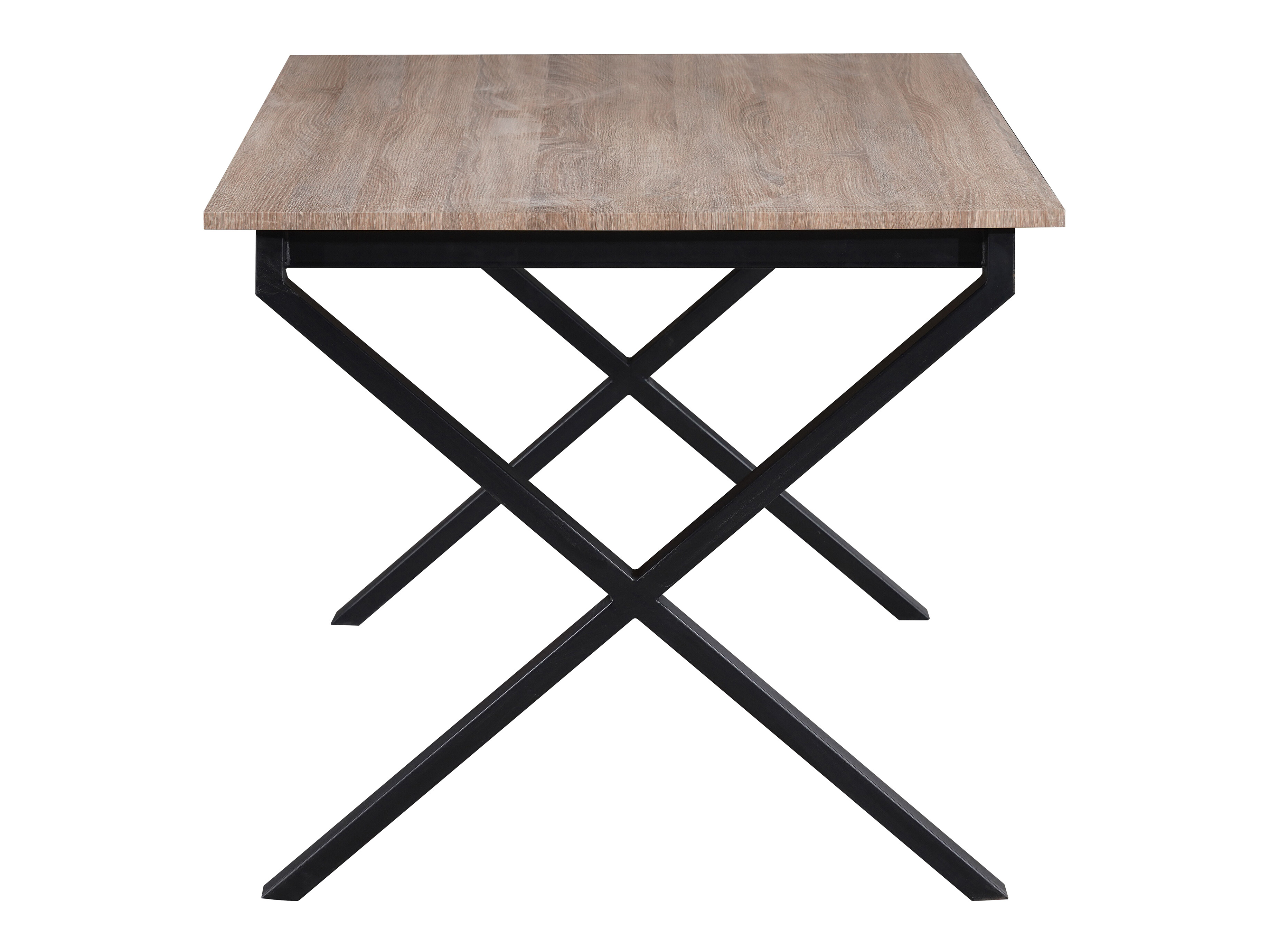 Stalas Denton 1554 (Juoda + Ąžuolas)